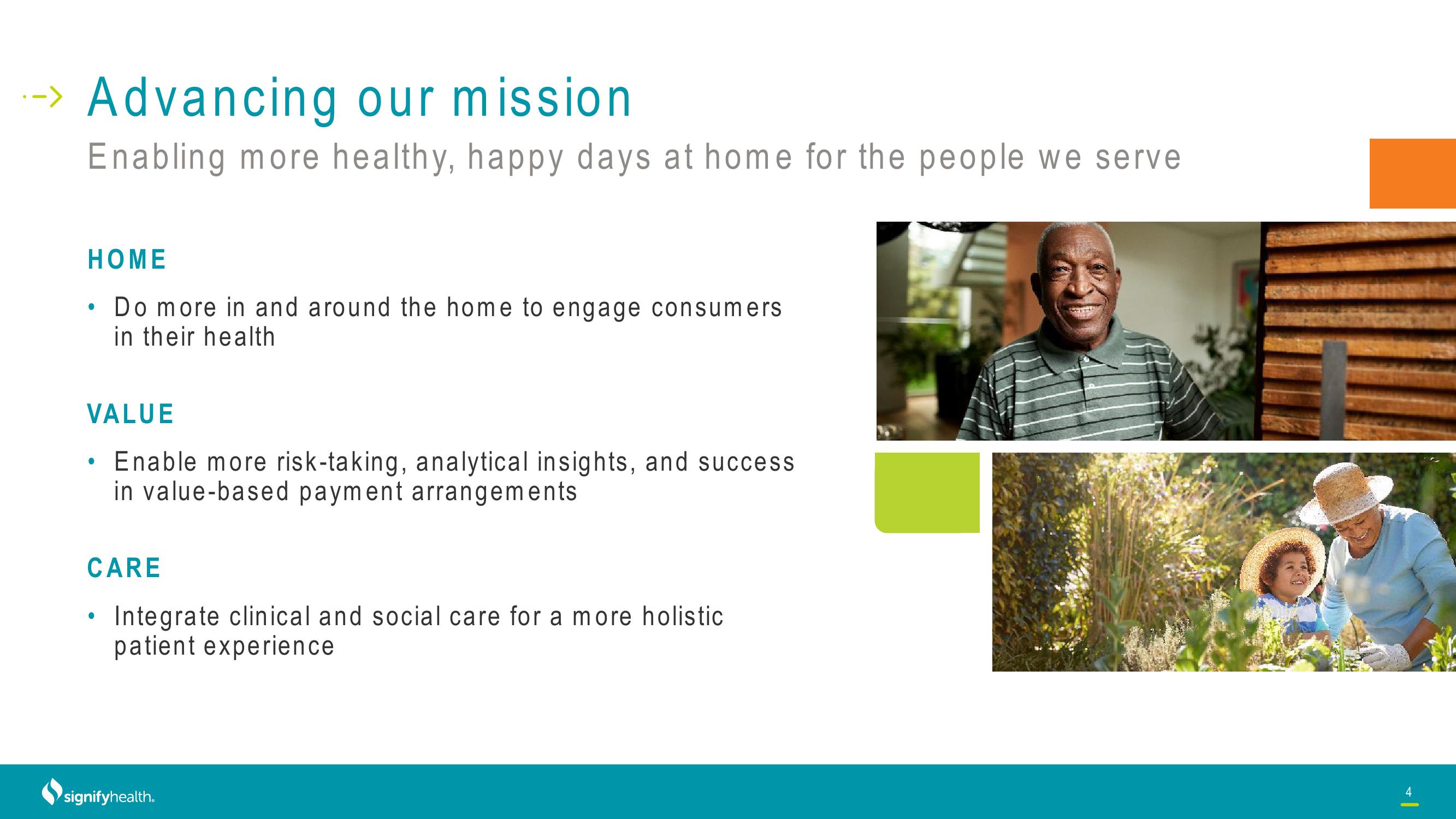 Signify Health Investor Conference Presentation Deck slide image #4