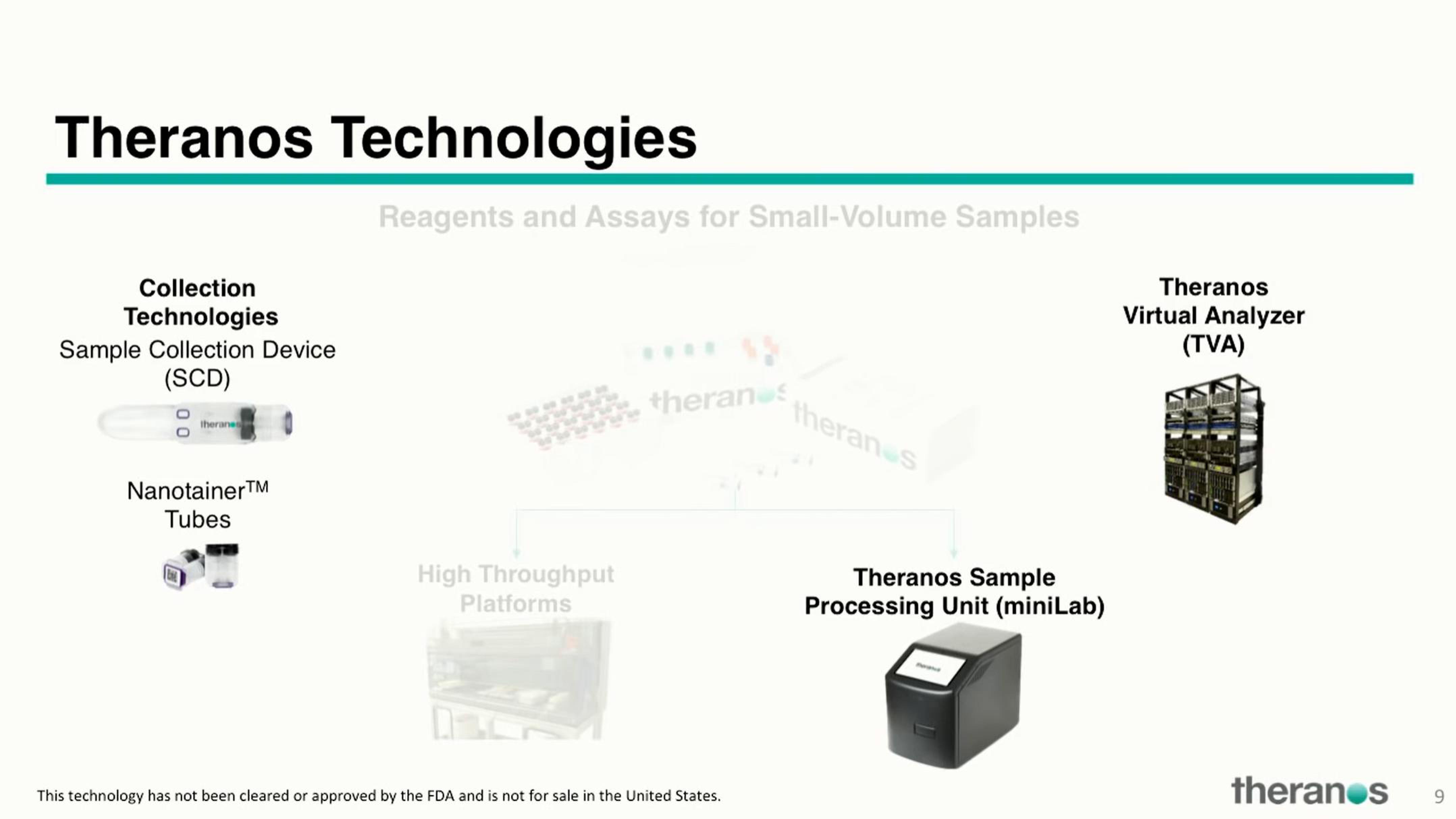 Theranos Investor Conference Presentation Deck slide image #9