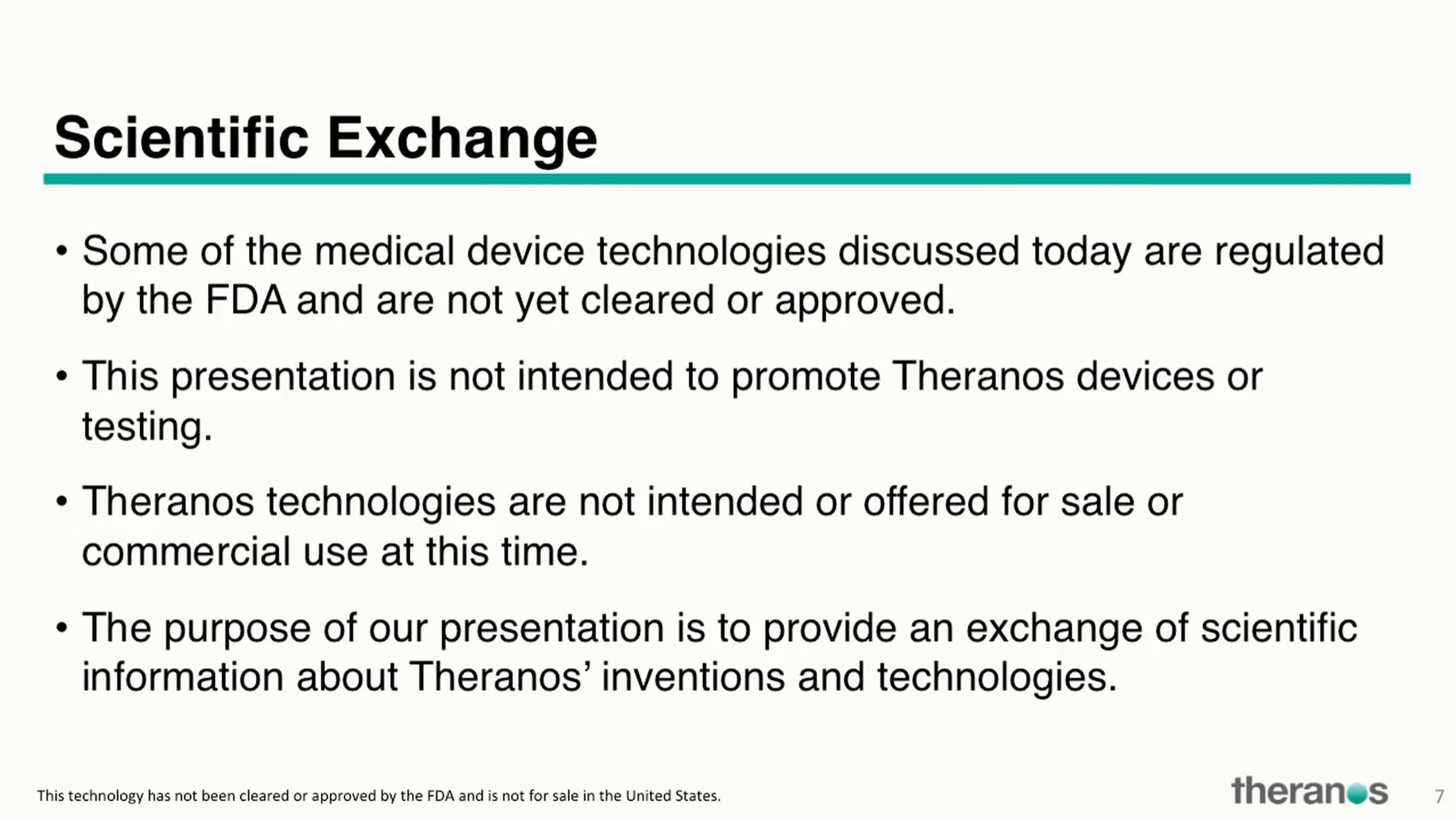 Theranos Investor Conference Presentation Deck slide image #2