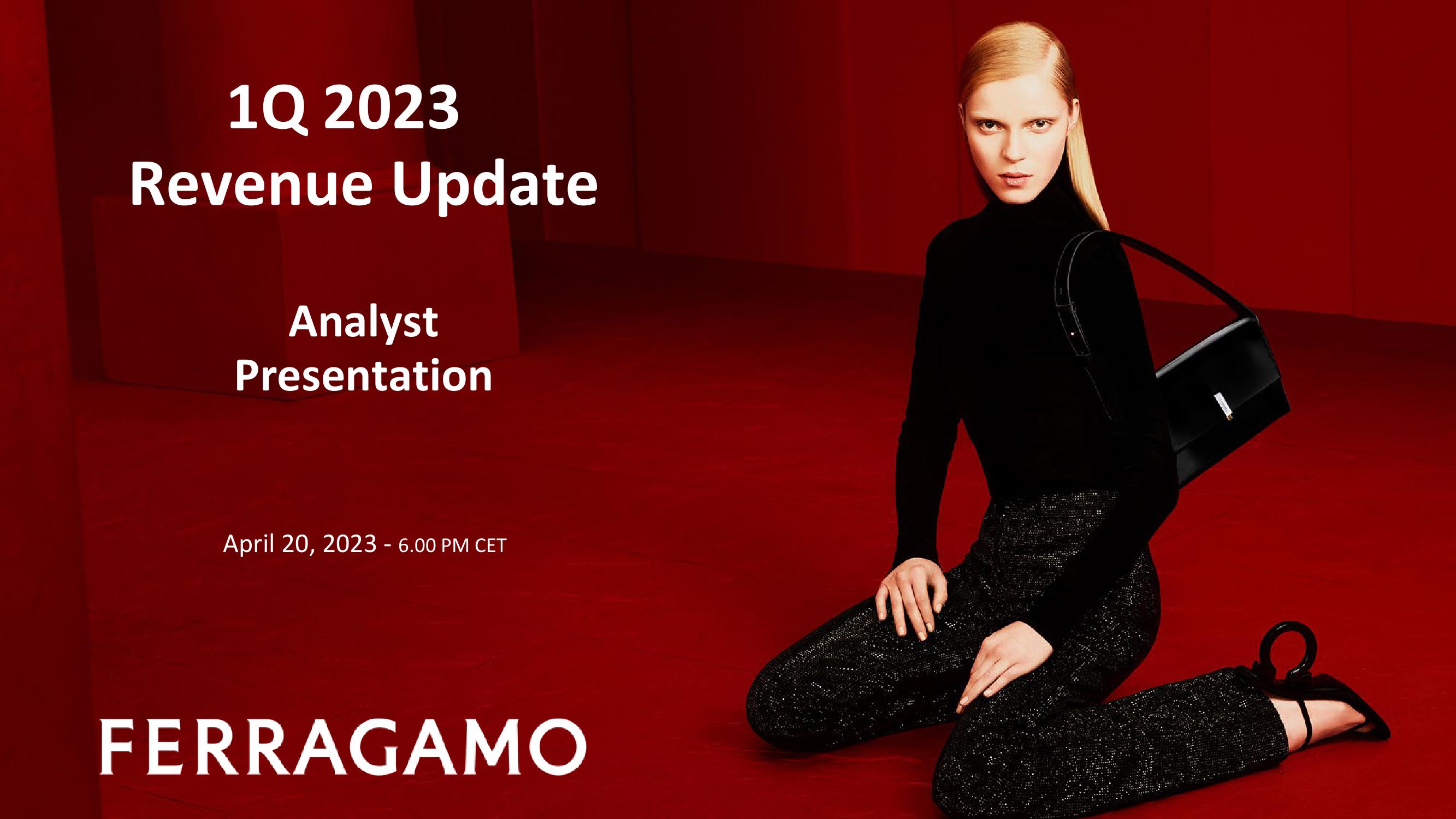 Salvatore Ferragamo Results Presentation Deck image