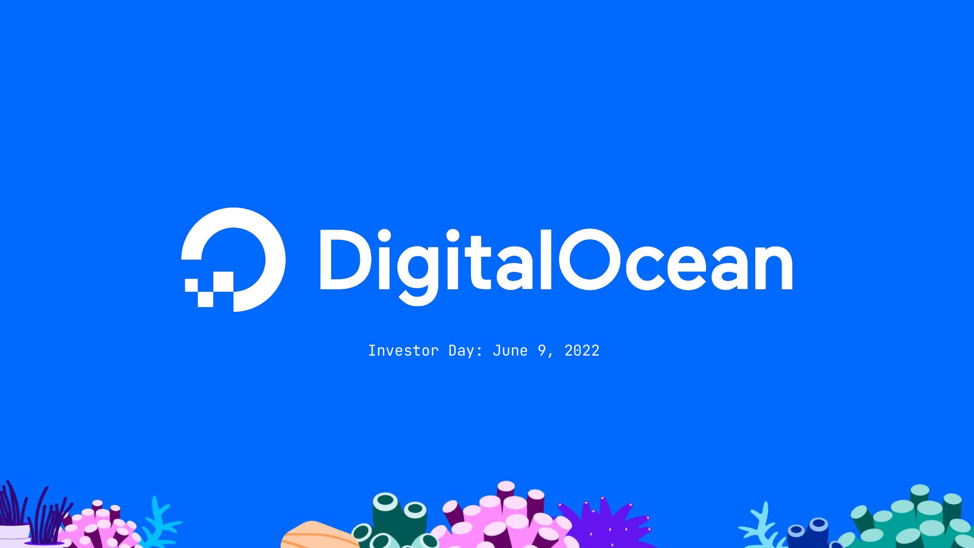 DigitalOcean Investor Day Presentation Deck image