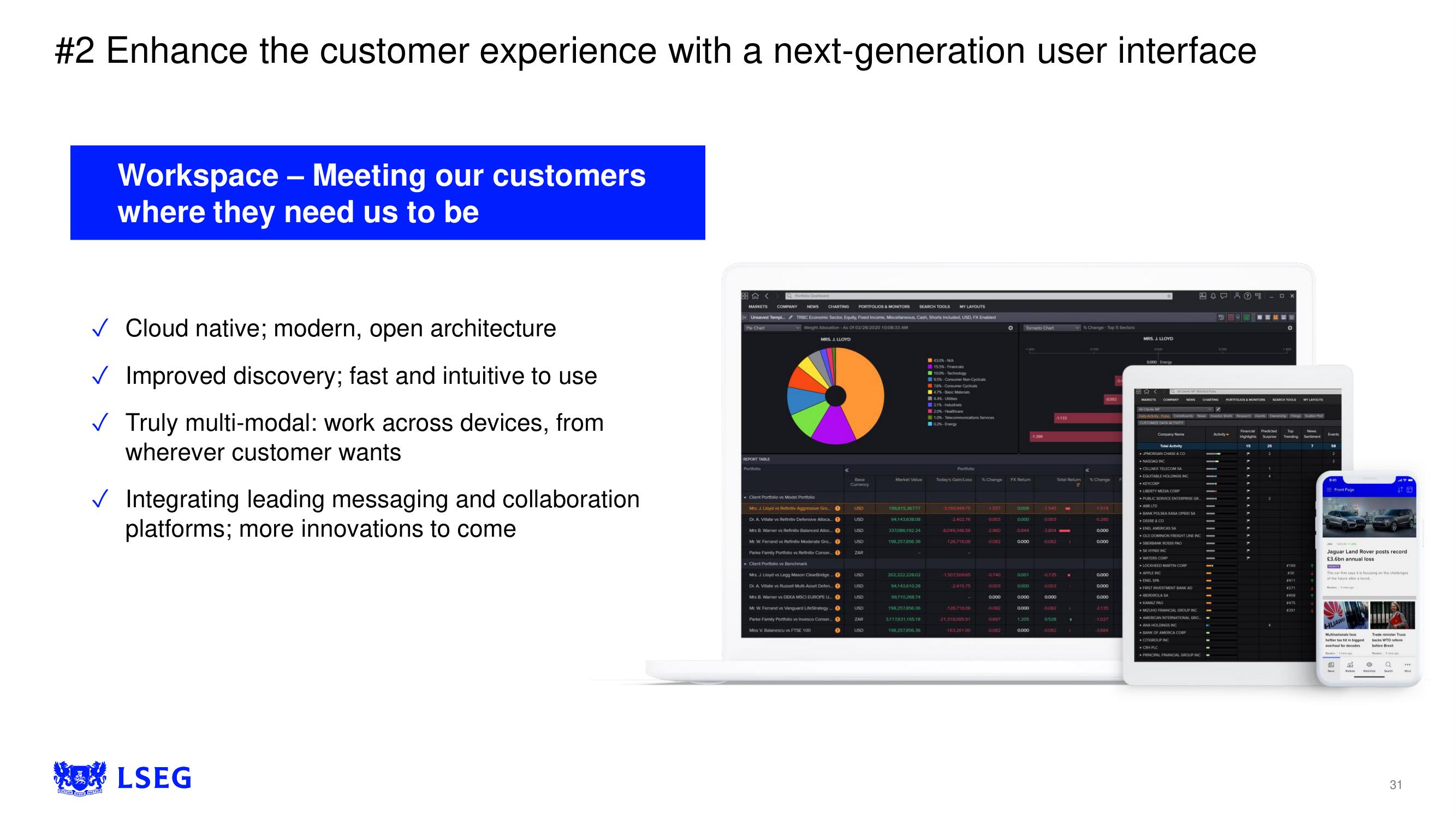 LSE Investor Day Presentation Deck slide image #31