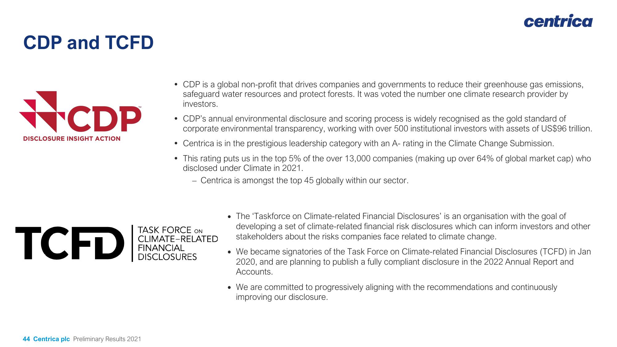 Centrica Results Presentation Deck slide image #44