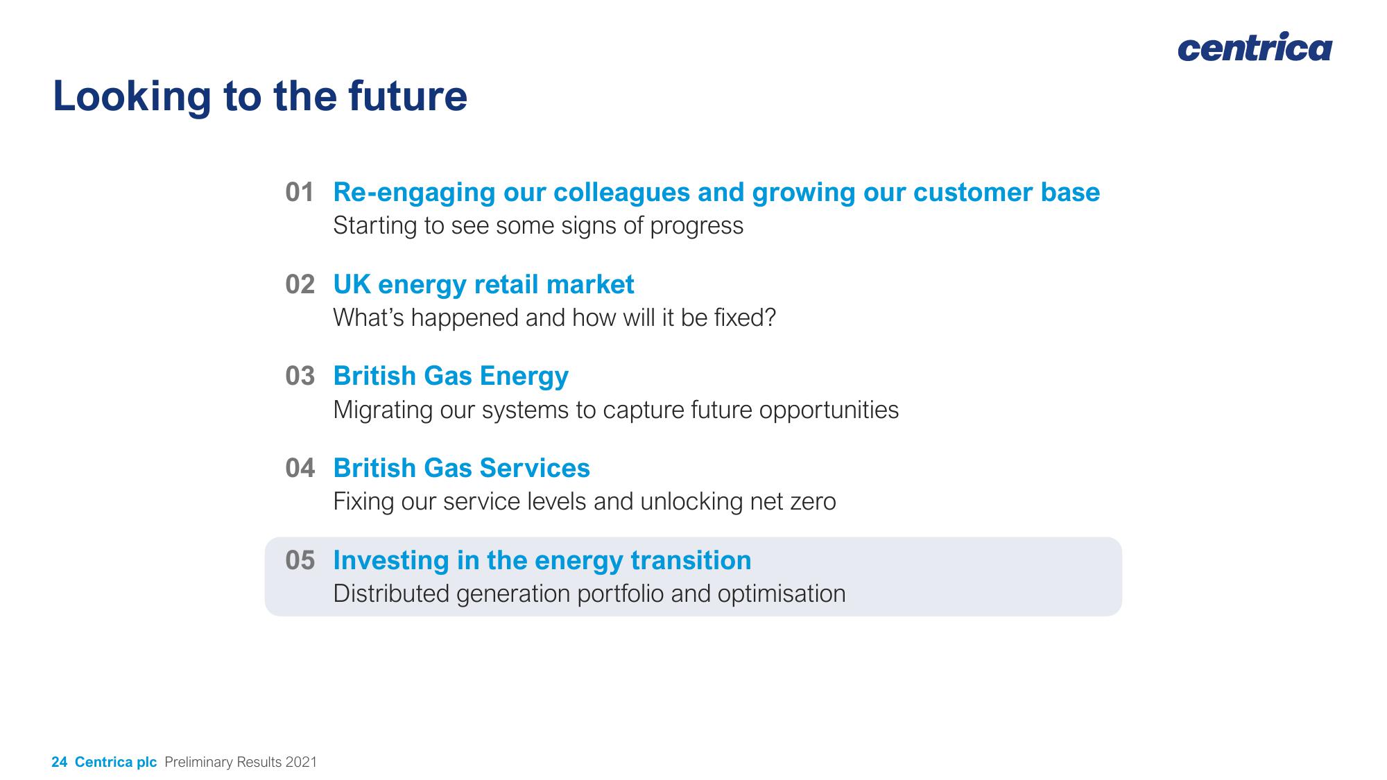 Centrica Results Presentation Deck slide image #24