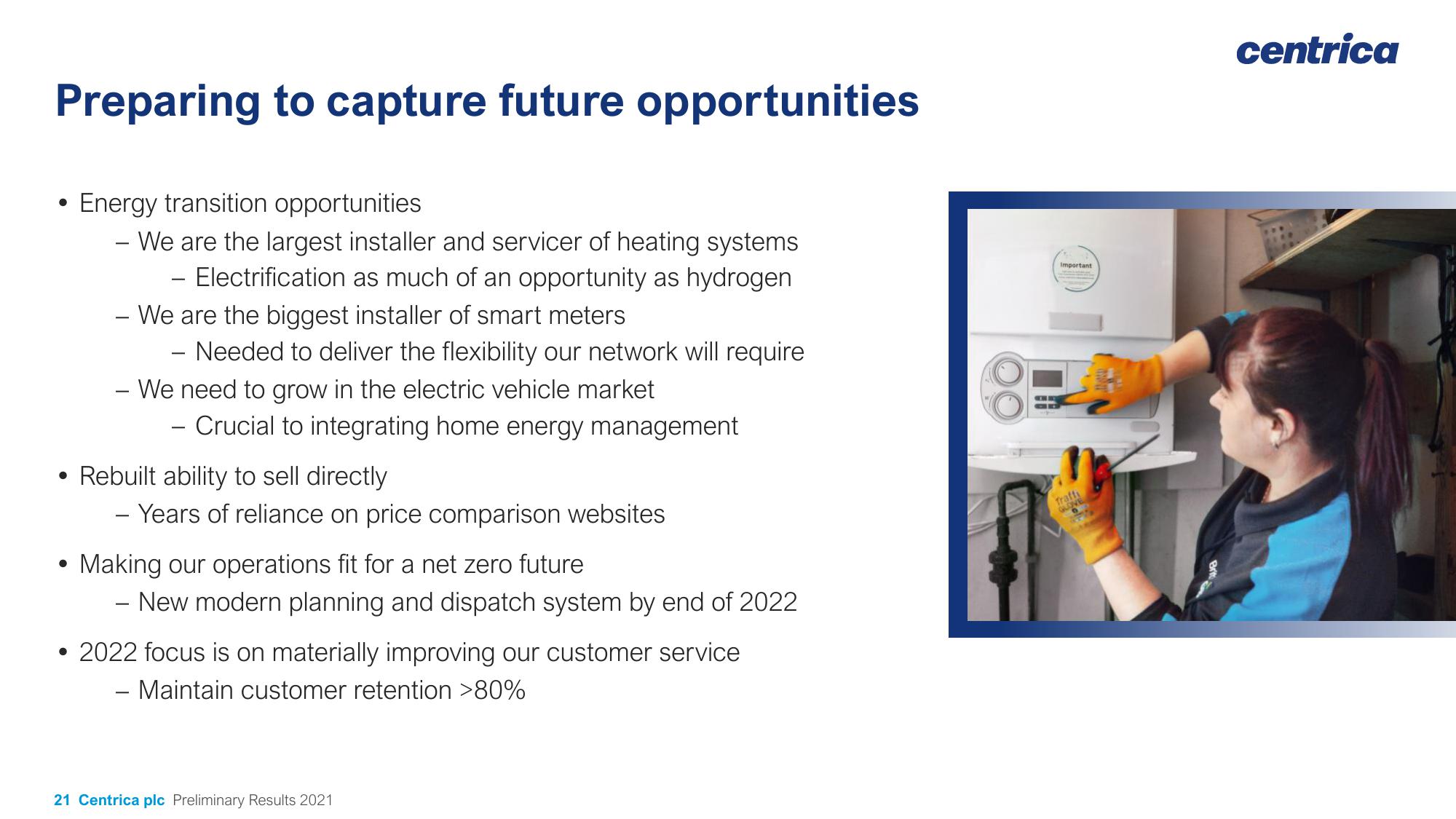 Centrica Results Presentation Deck slide image #21