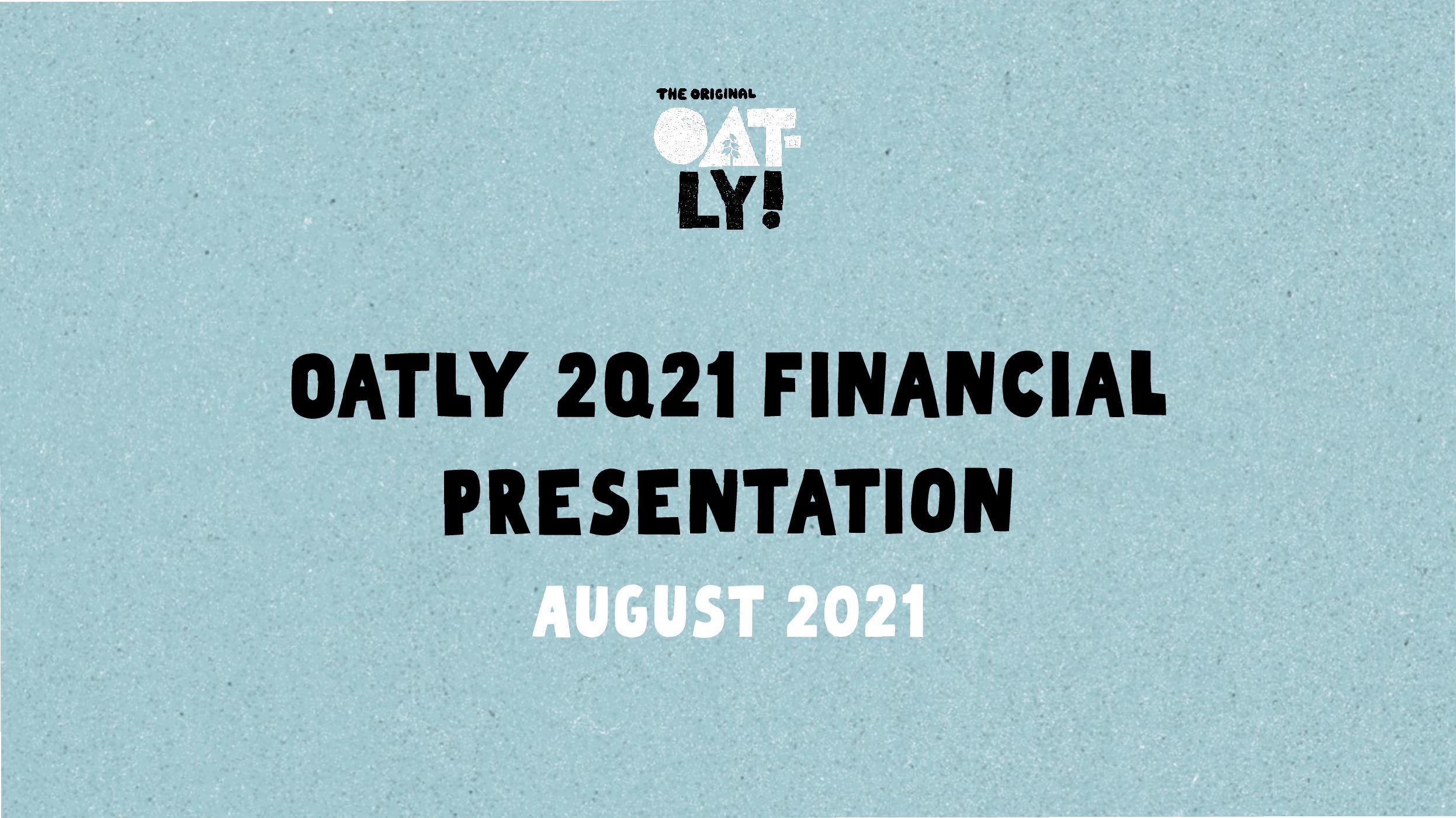 Oatly Results Presentation Deck image