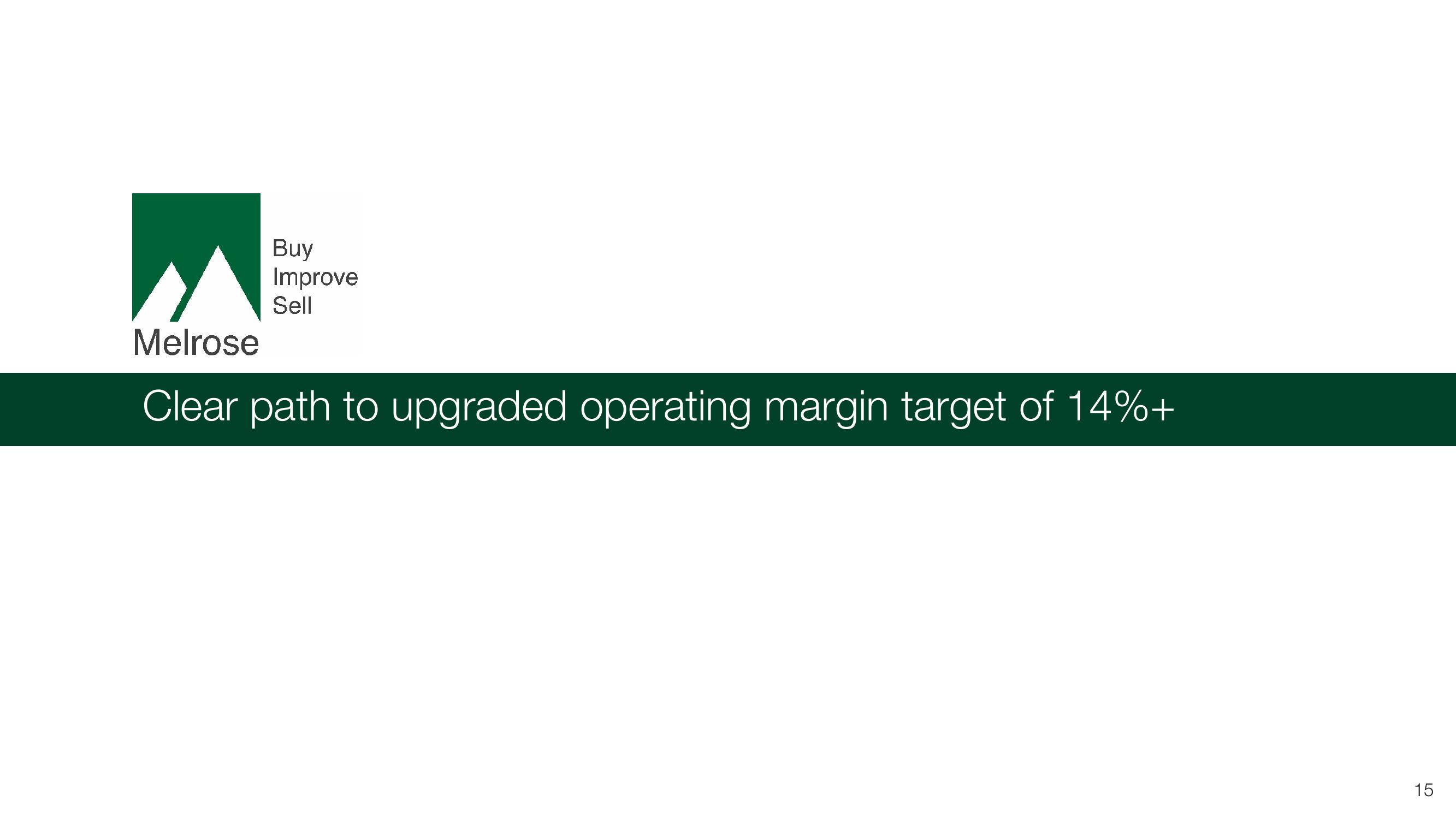 Melrose Investor Day Presentation Deck slide image #15