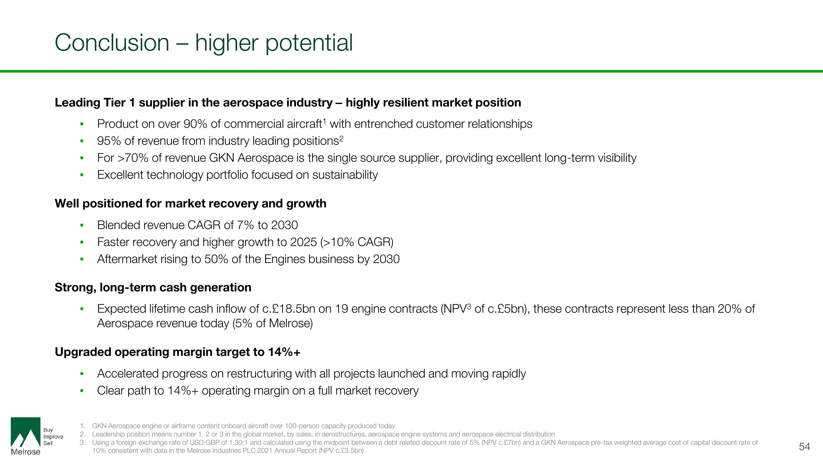 Melrose Investor Day Presentation Deck slide image #54