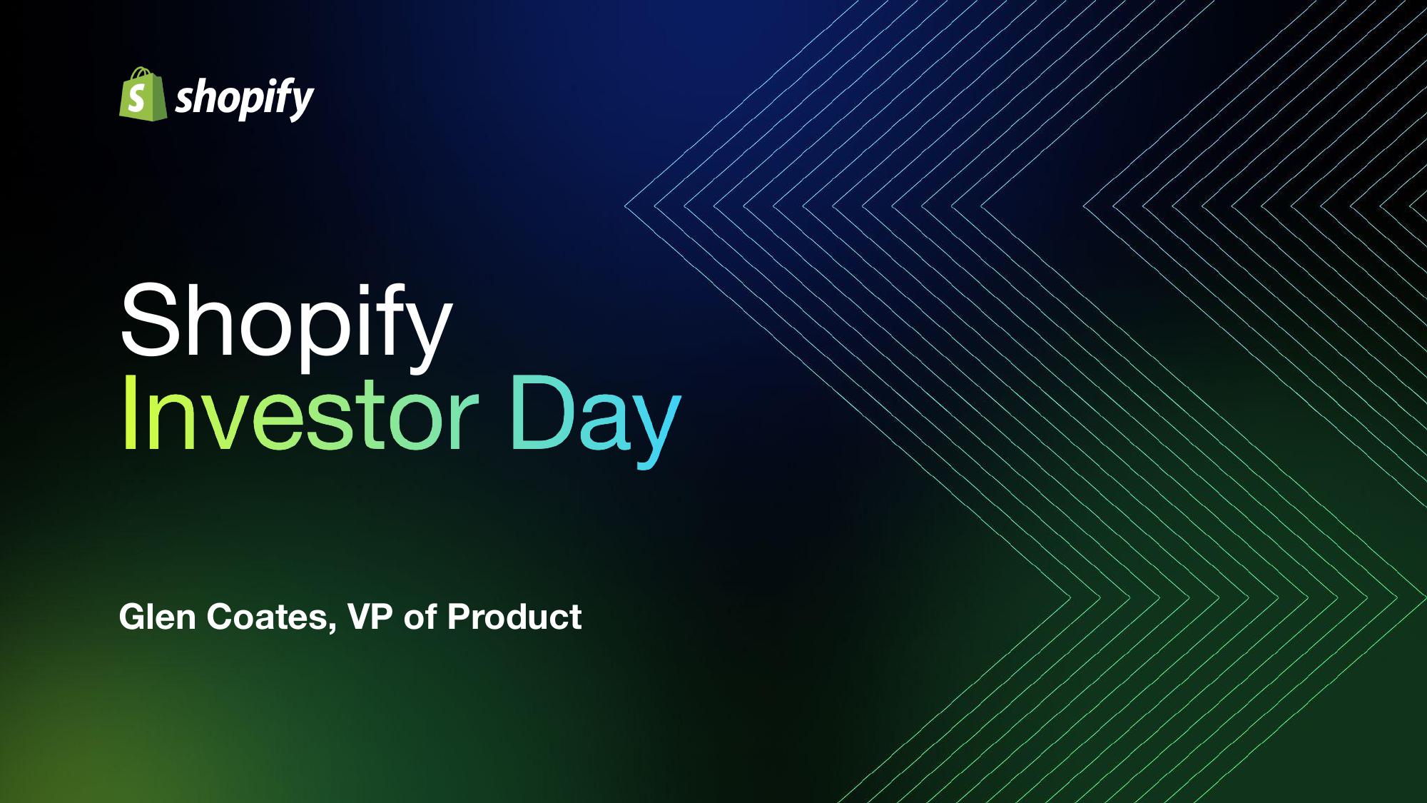 Shopify Investor Day Presentation Deck slide image #2