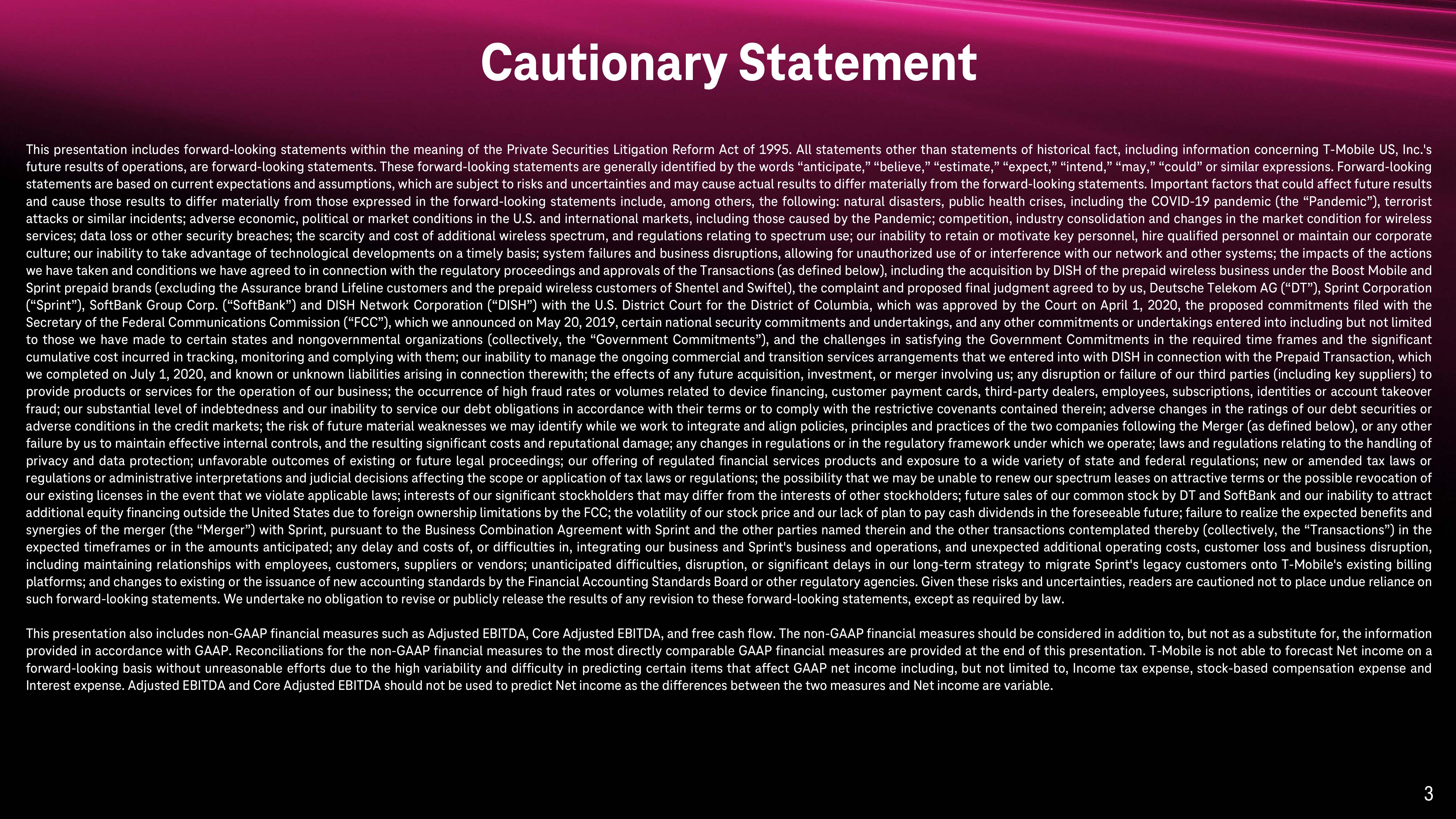 T-Mobile Investor Day Presentation Deck slide image #3