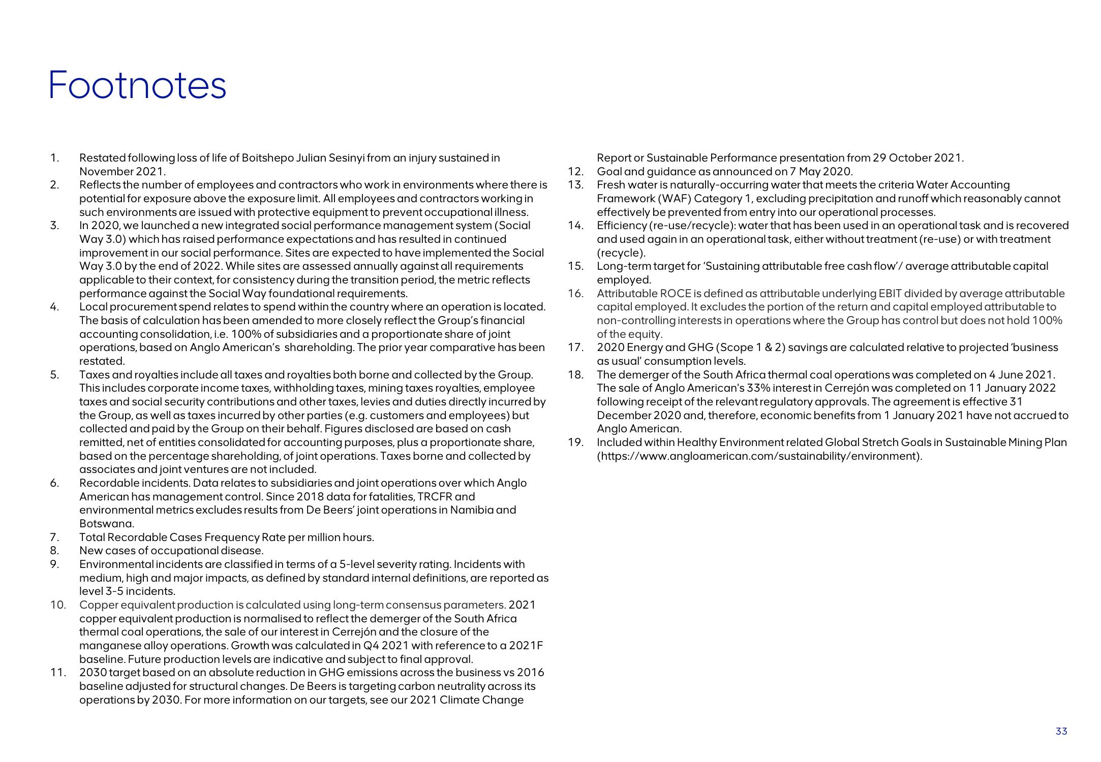 AngloAmerican ESG Presentation Deck slide image #33
