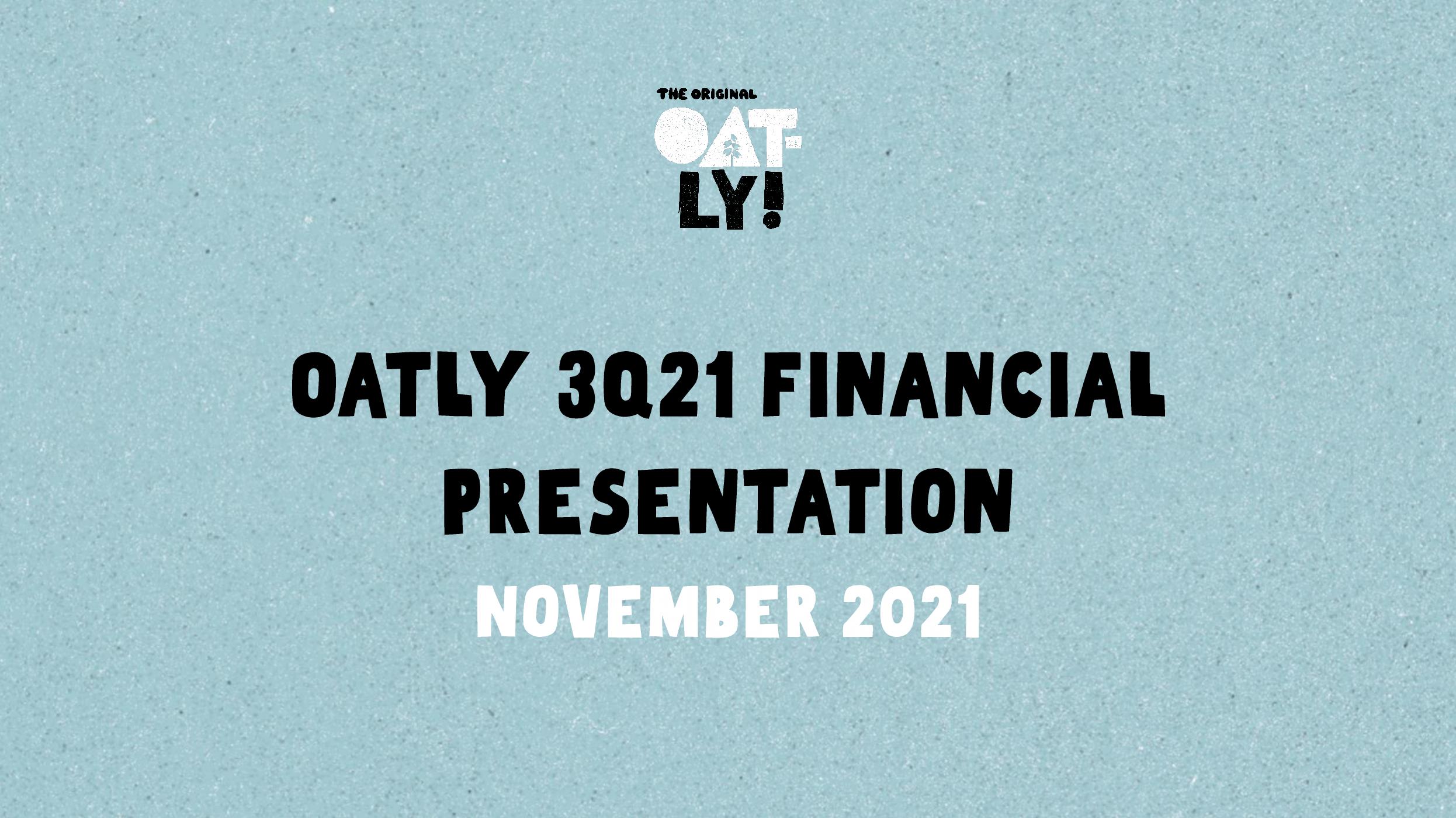 Oatly Results Presentation Deck image