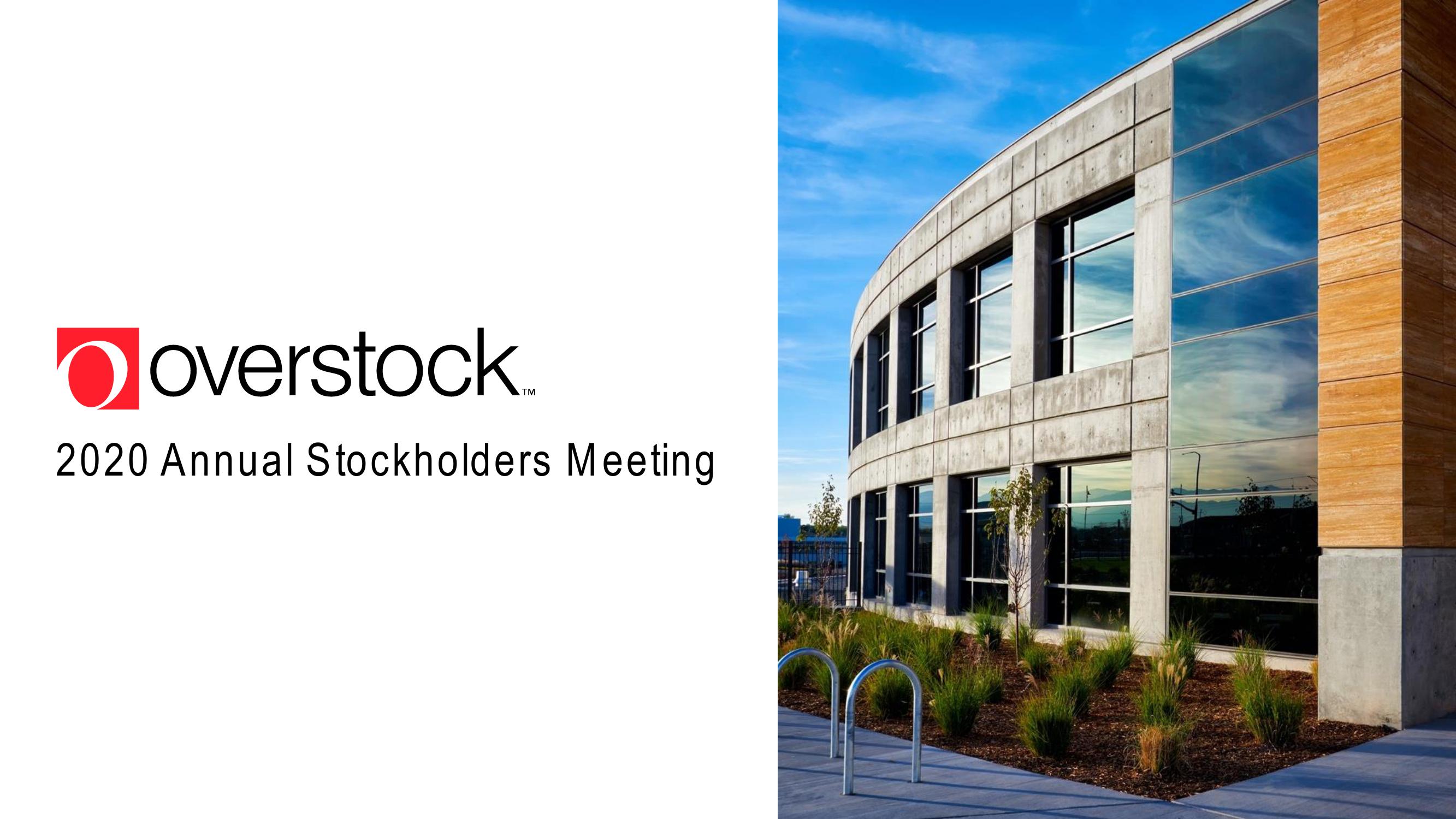 Overstock Shareholder Engagement Presentation Deck slide image #20