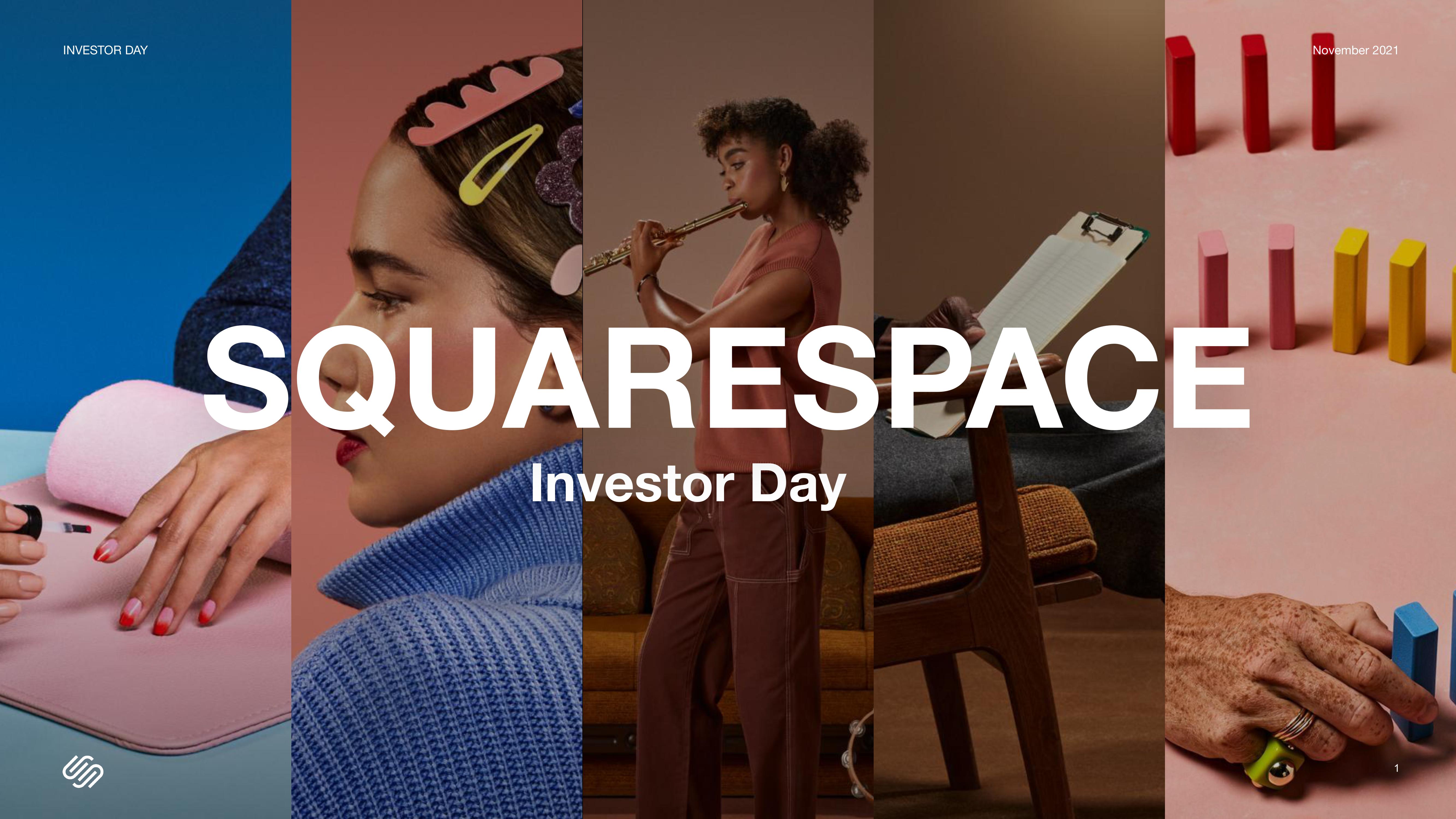 Squarespace Investor Day Presentation Deck image