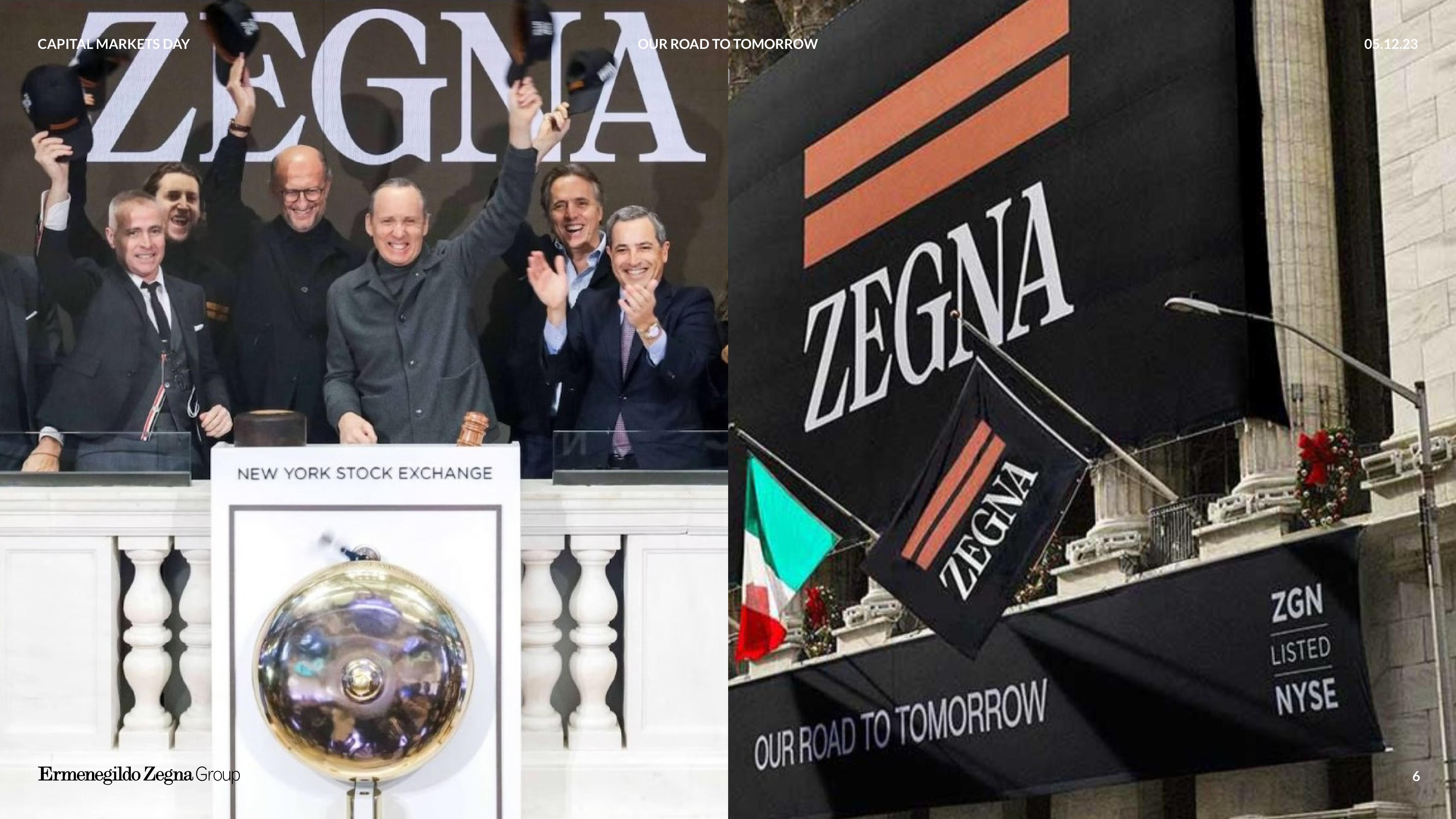 Zegna Investor Day Presentation Deck slide image #6