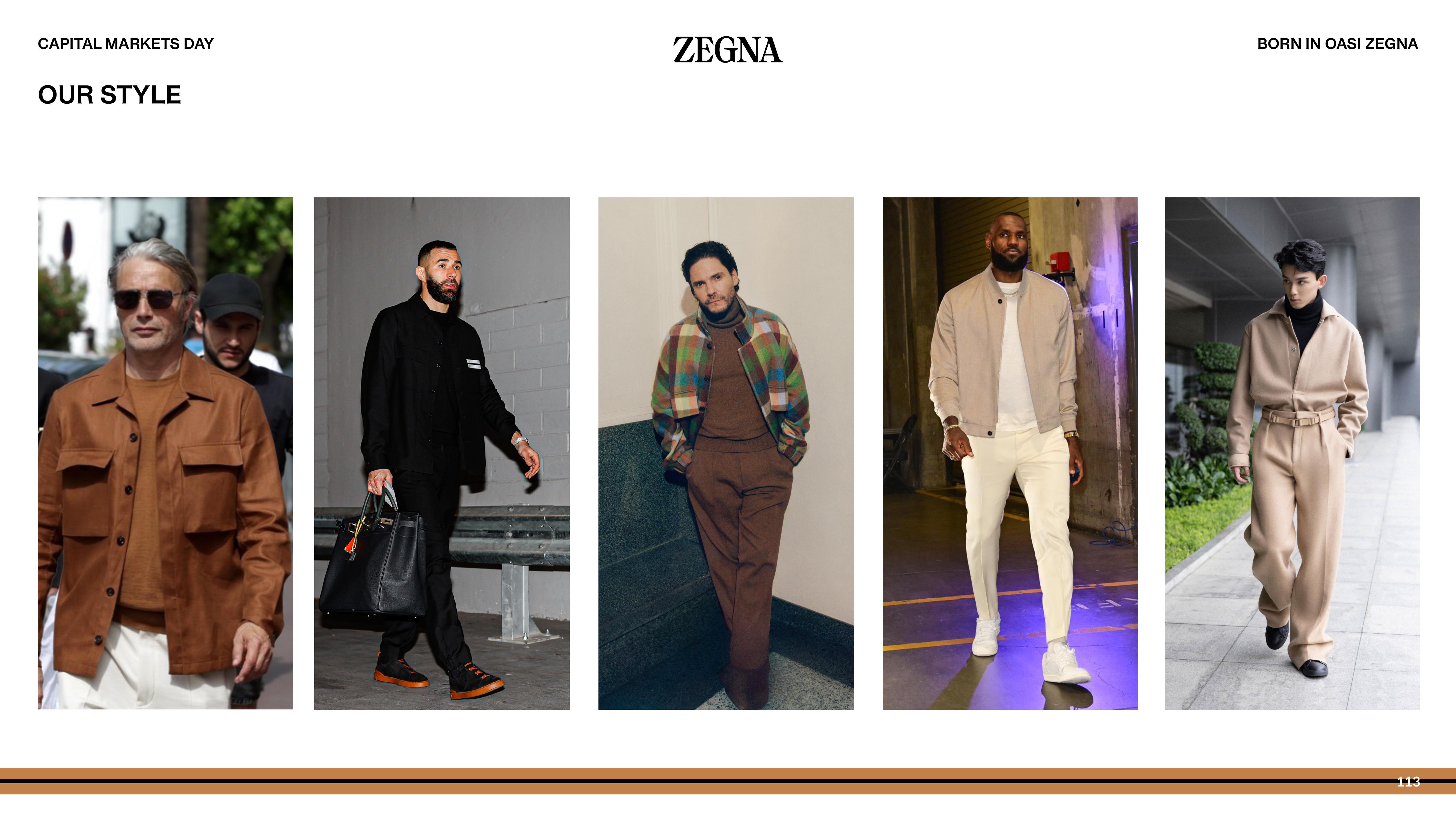 Zegna Investor Day Presentation Deck slide image #113