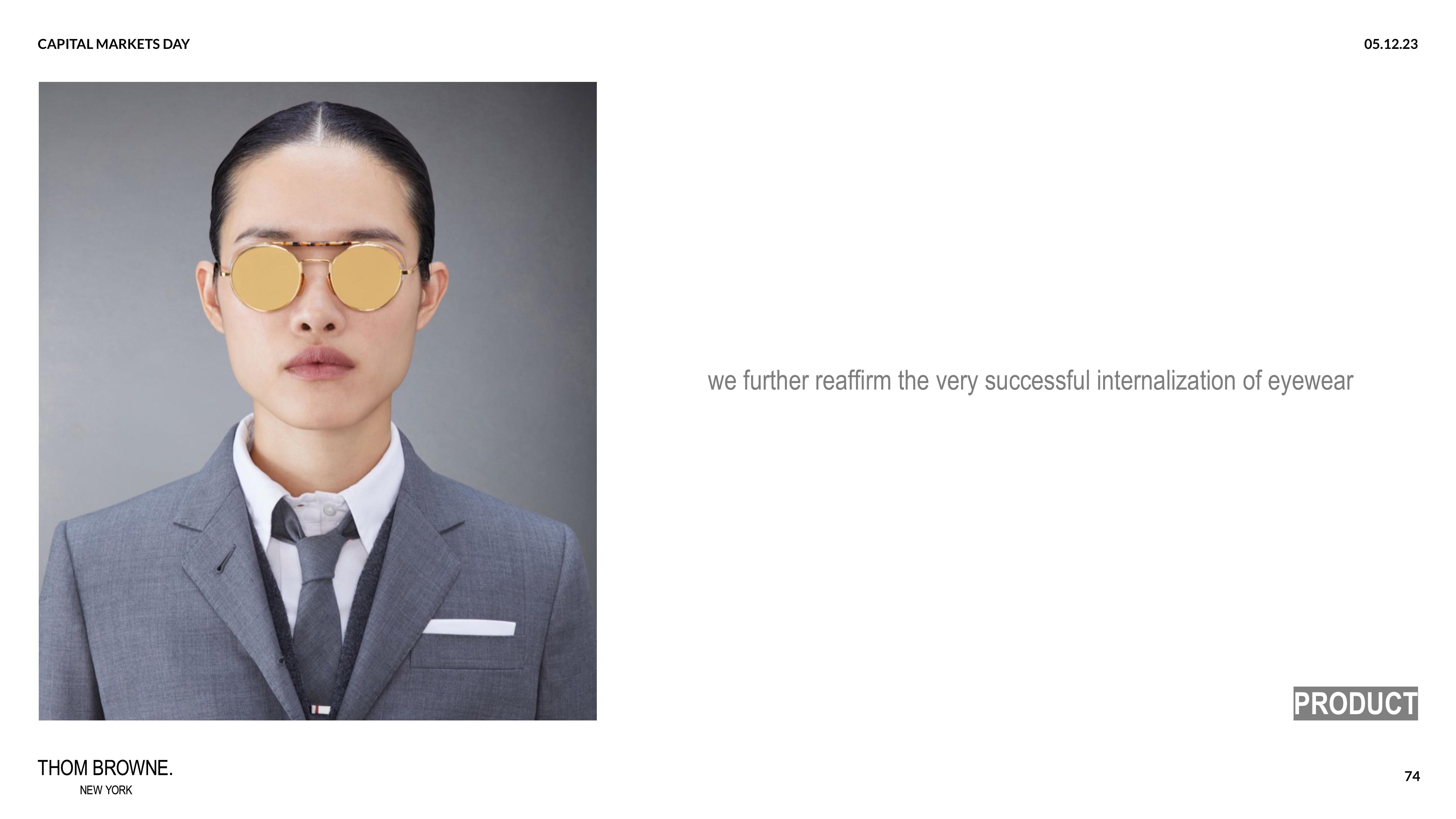 Zegna Investor Day Presentation Deck slide image #74