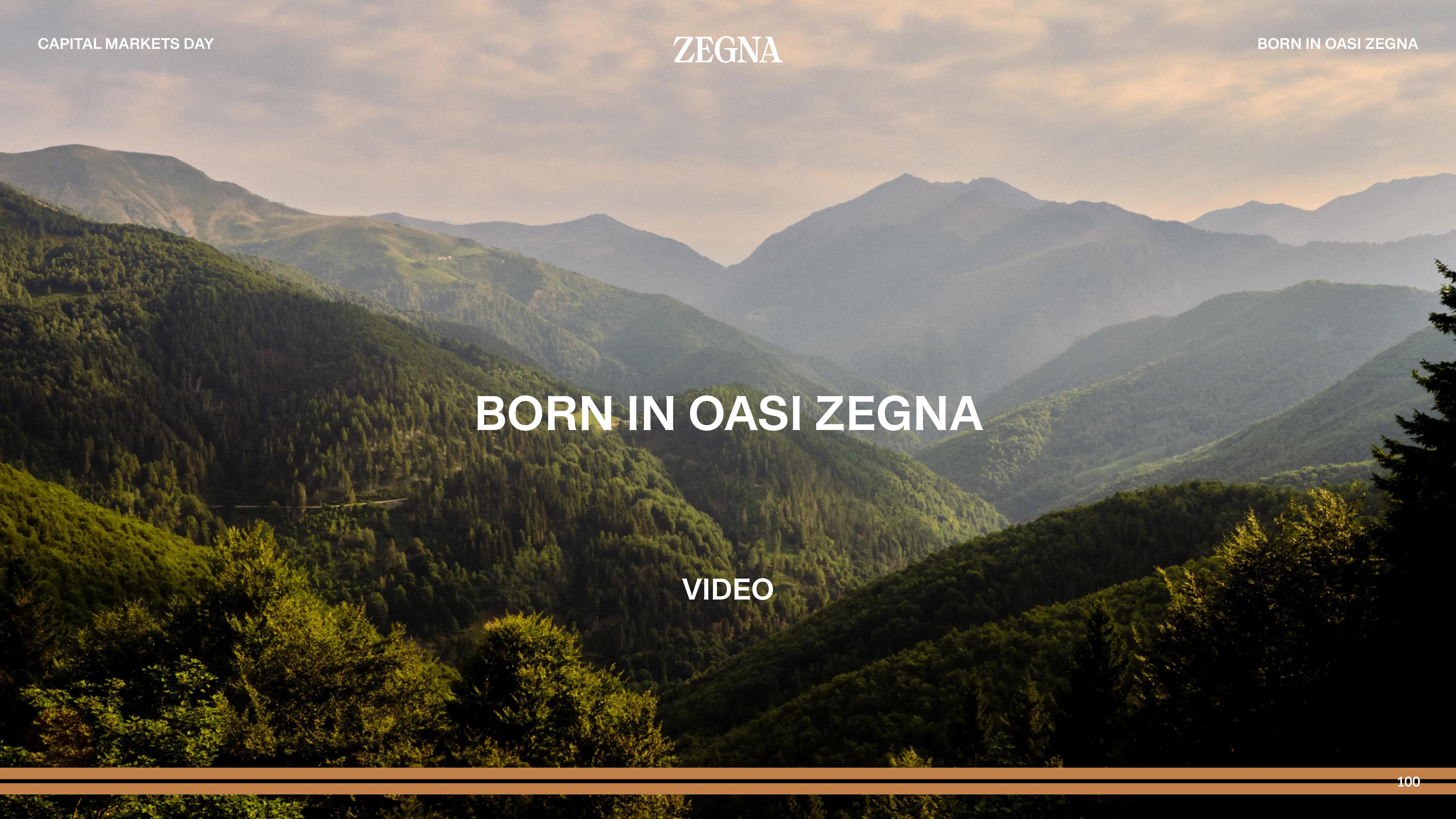 Zegna Investor Day Presentation Deck slide image #100