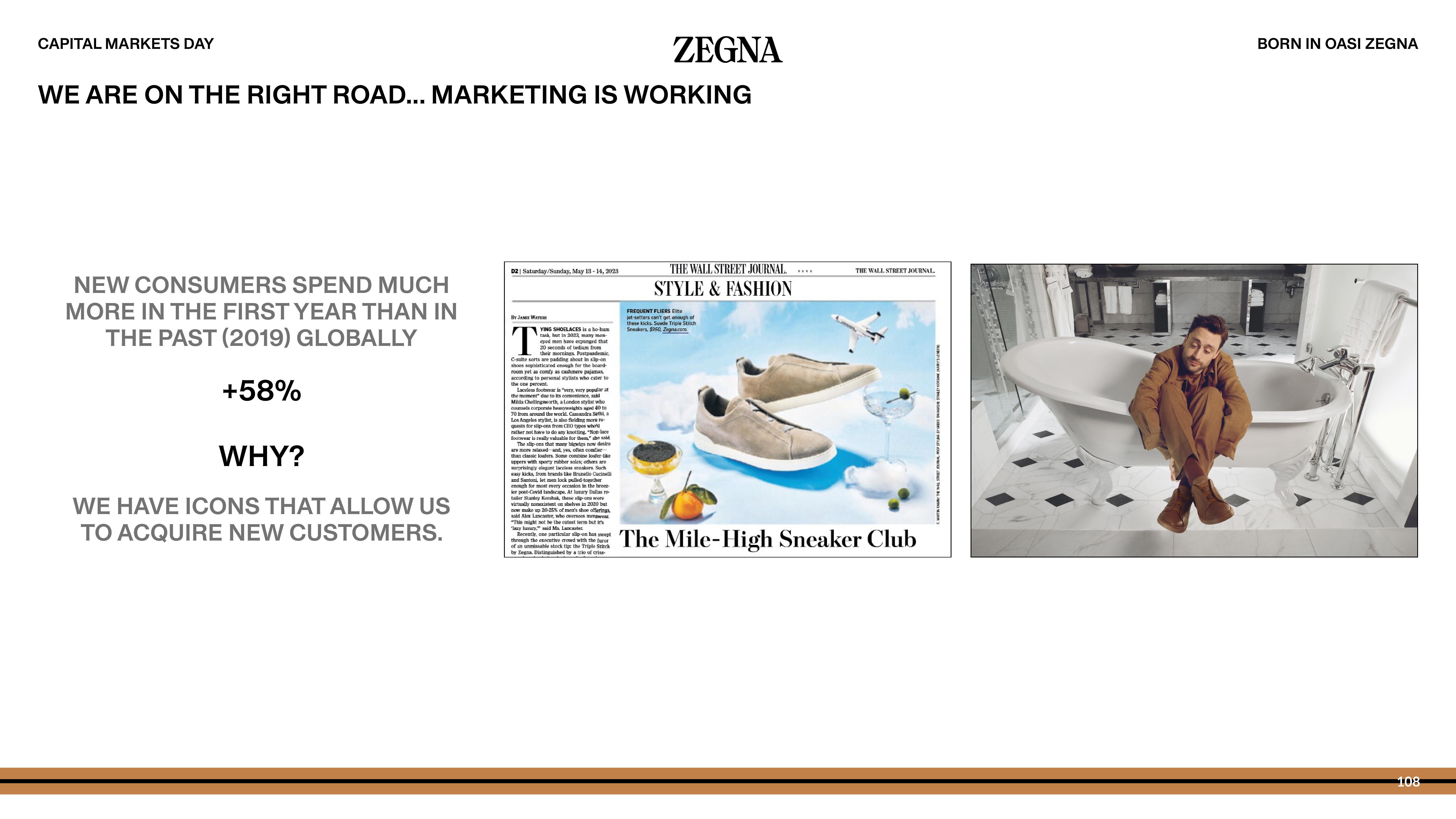 Zegna Investor Day Presentation Deck slide image #108