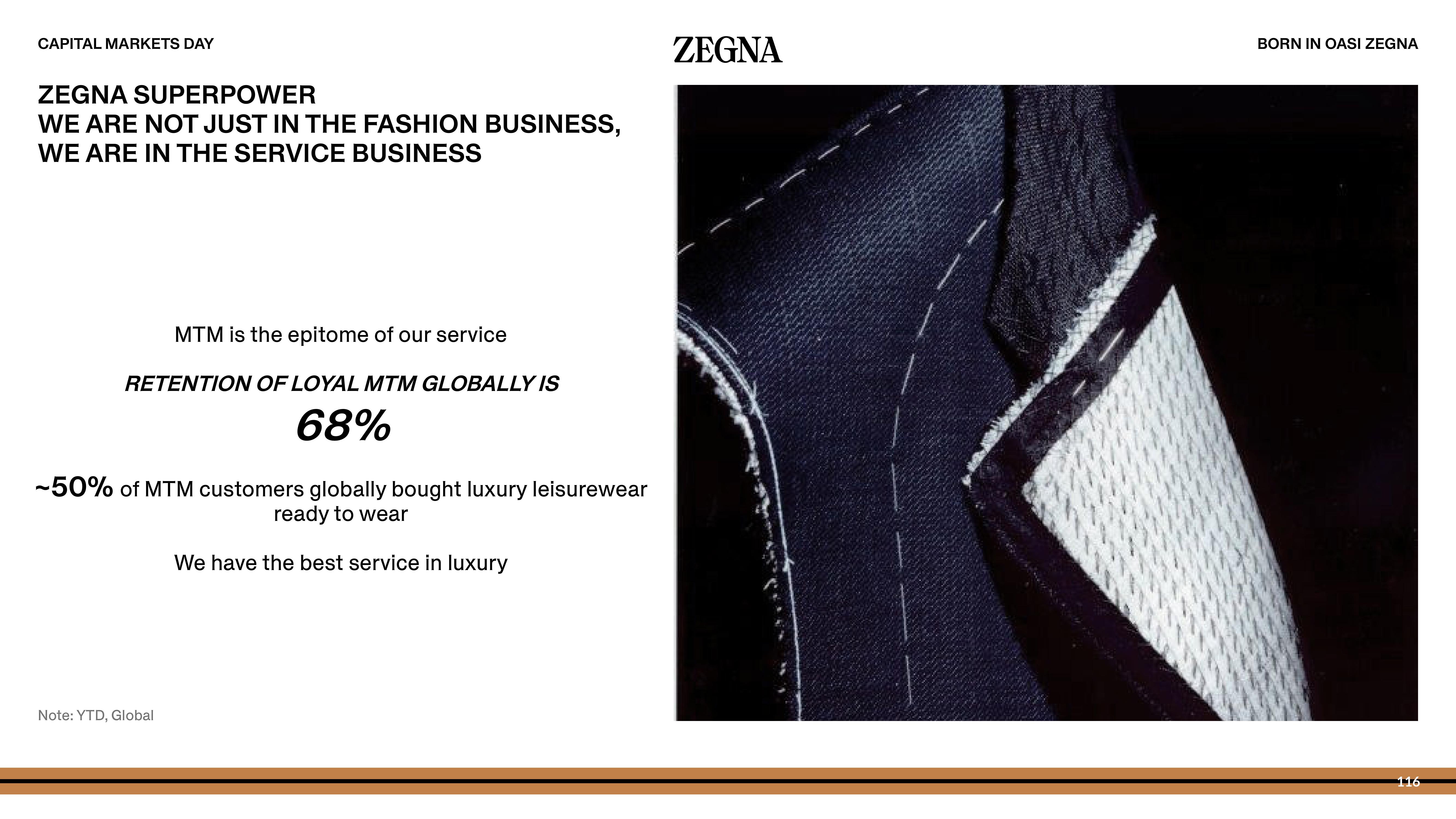 Zegna Investor Day Presentation Deck slide image #116