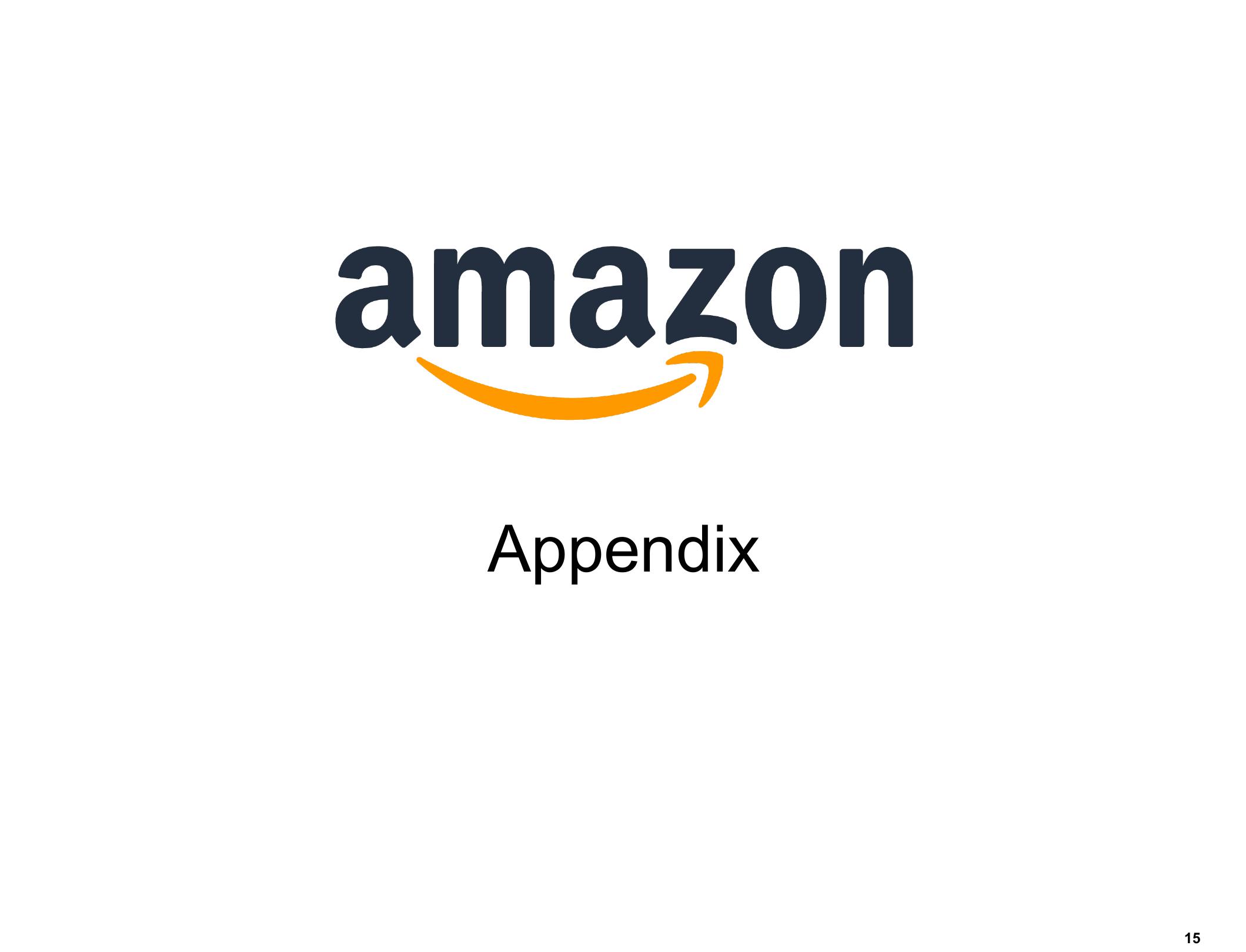 Amazon Results Presentation Deck slide image #15