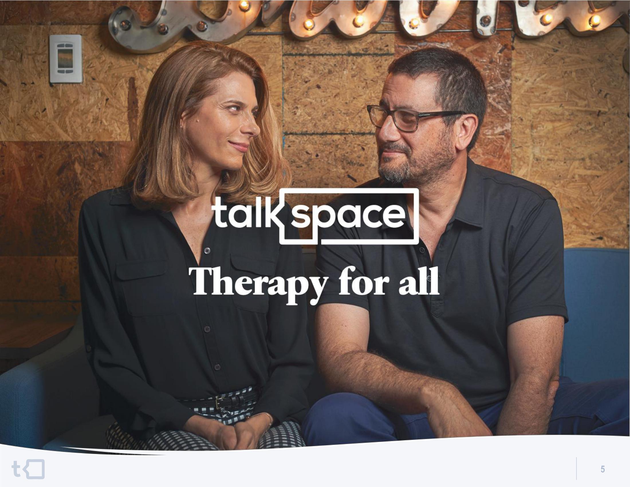 Talkspace SPAC Presentation Deck slide image #6