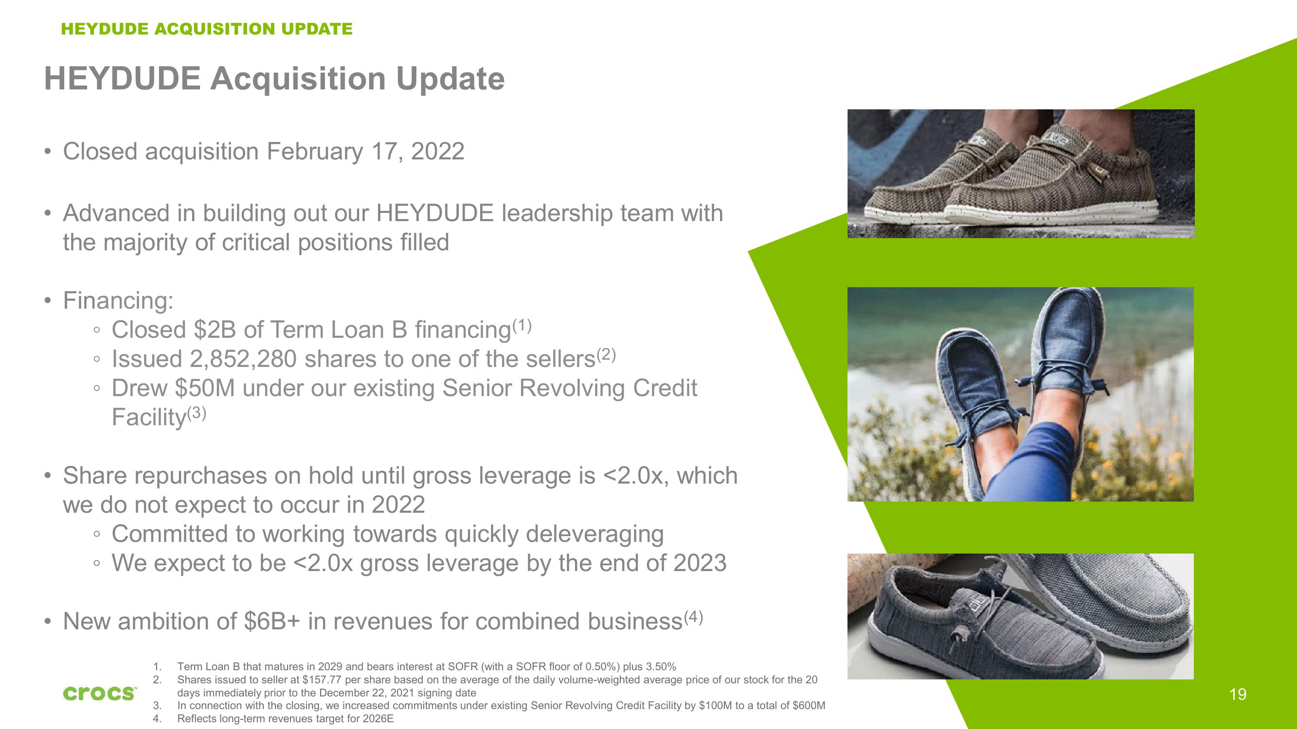 Crocs Investor Presentation Deck slide image #19