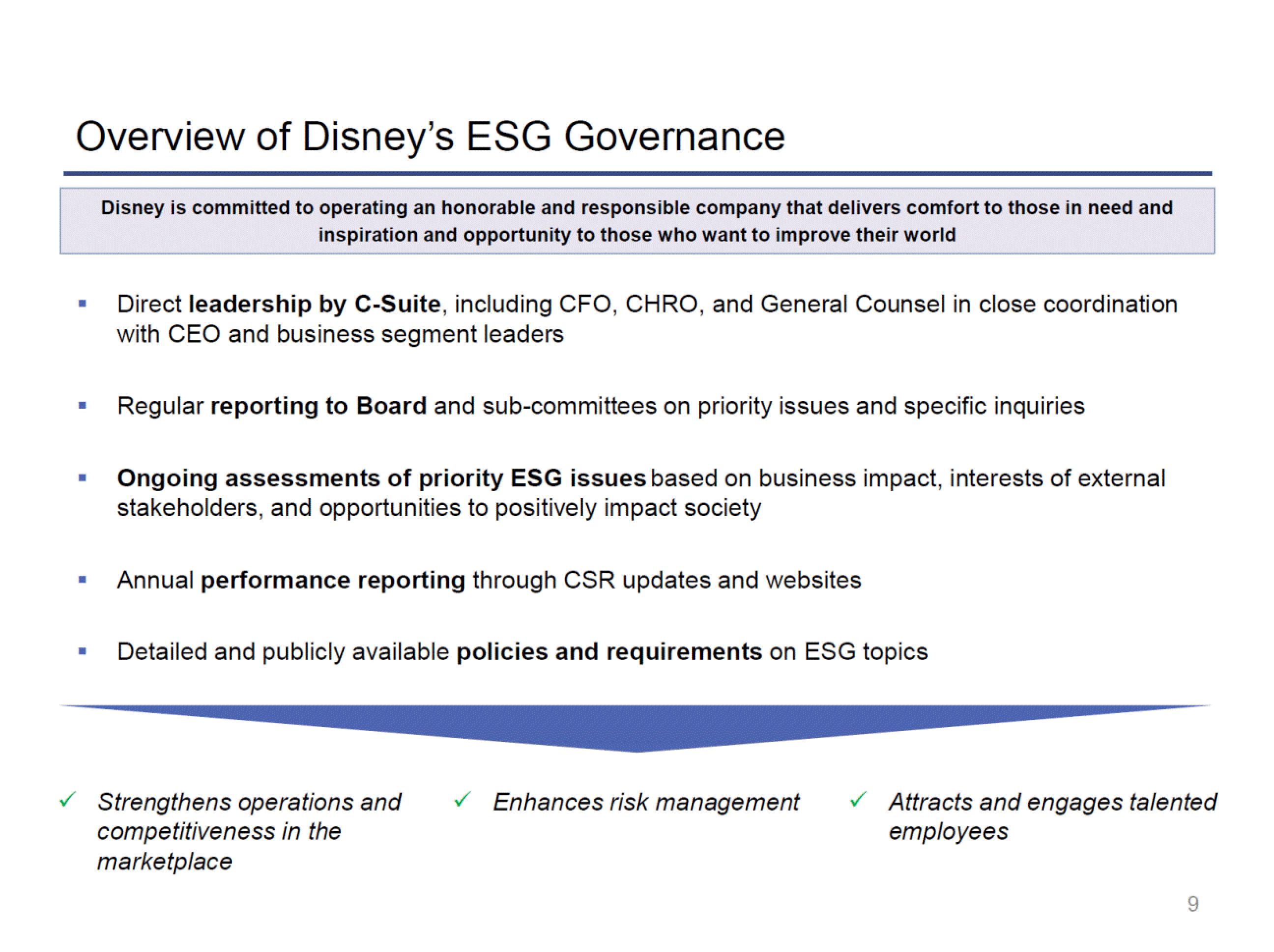 Disney Investor Presentation Deck slide image #9