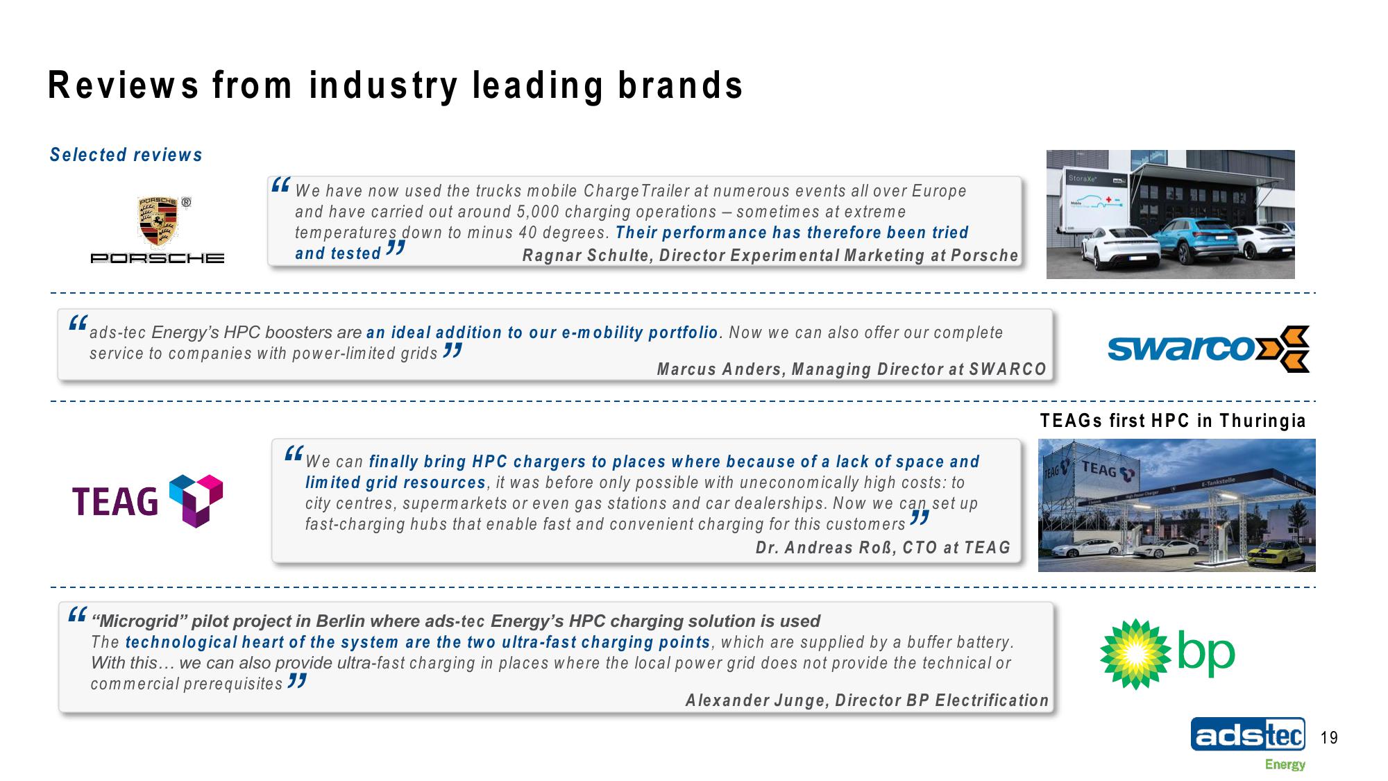 ads-tec Energy SPAC Presentation Deck slide image #19