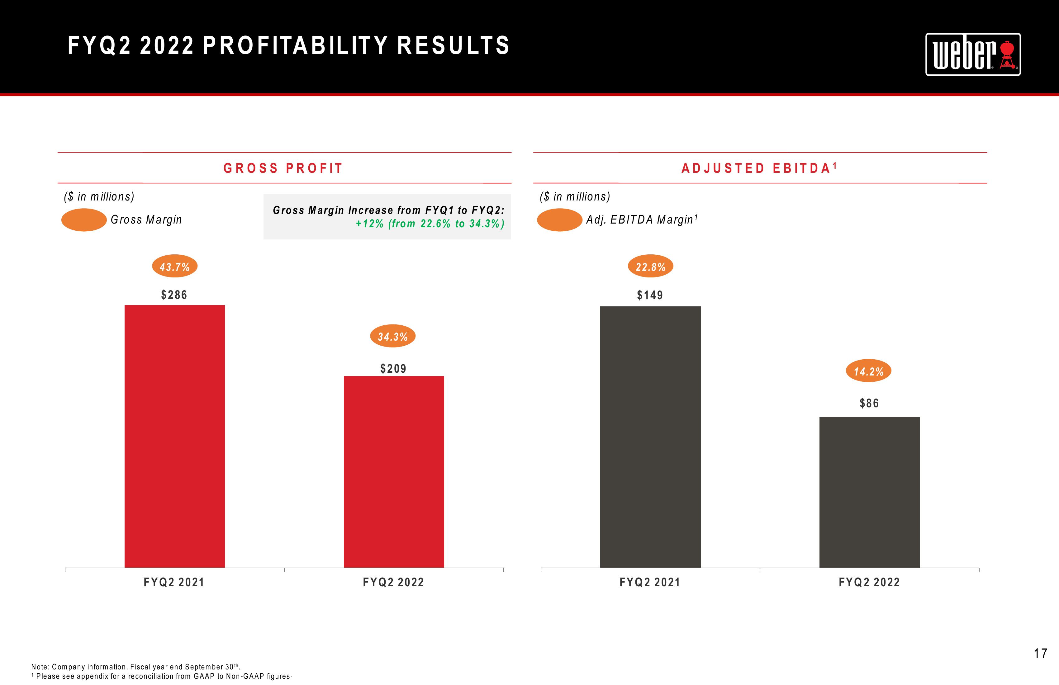 Weber Results Presentation Deck slide image #17