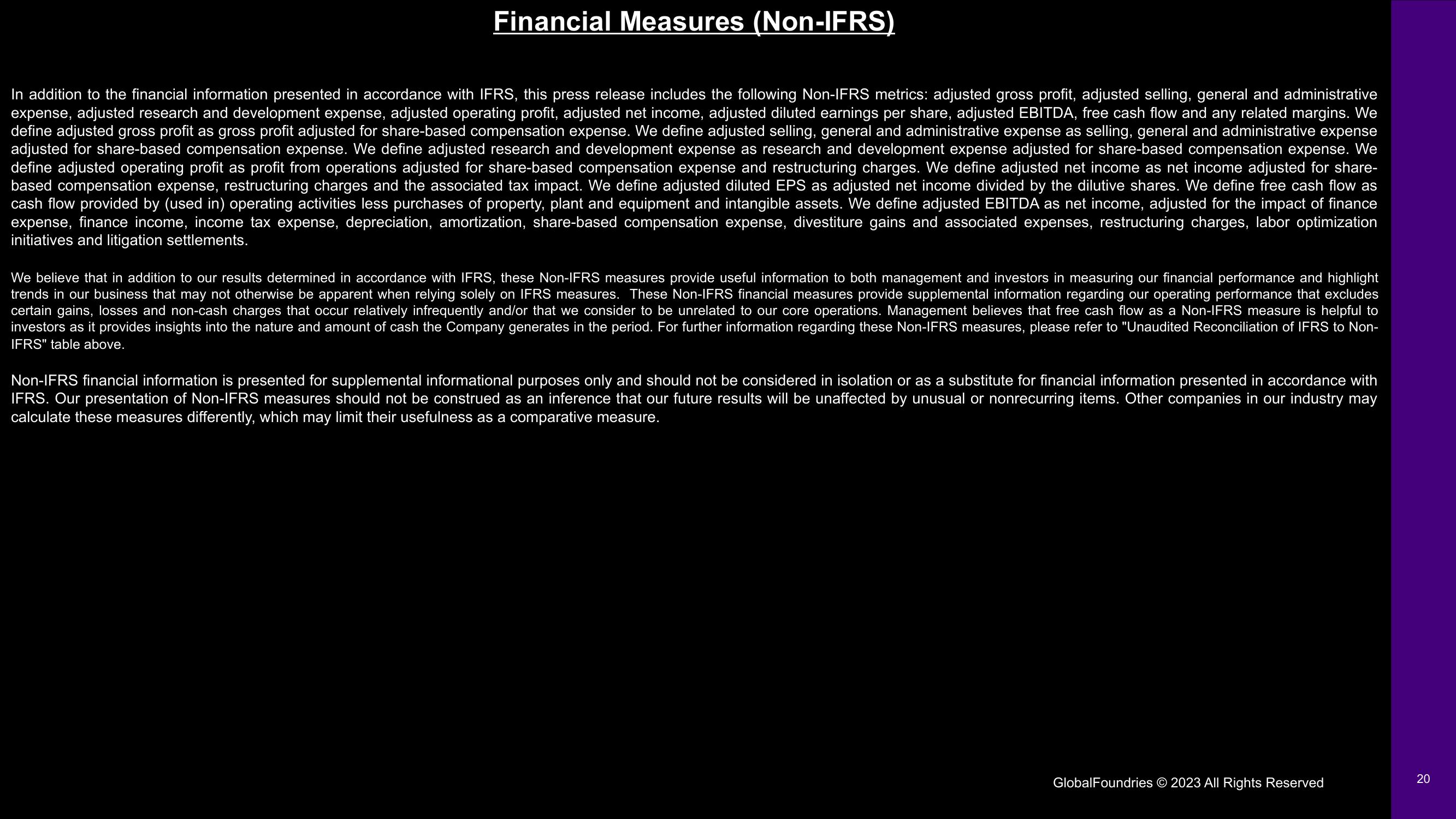 GlobalFoundries Results Presentation Deck slide image #20