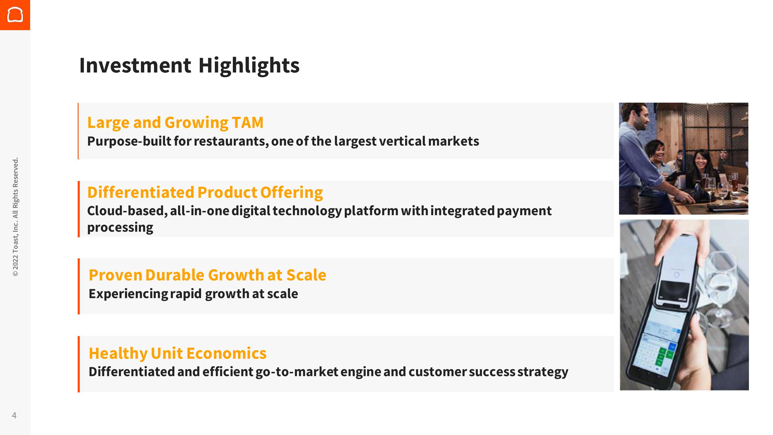 Toast Results Presentation Deck slide image #4
