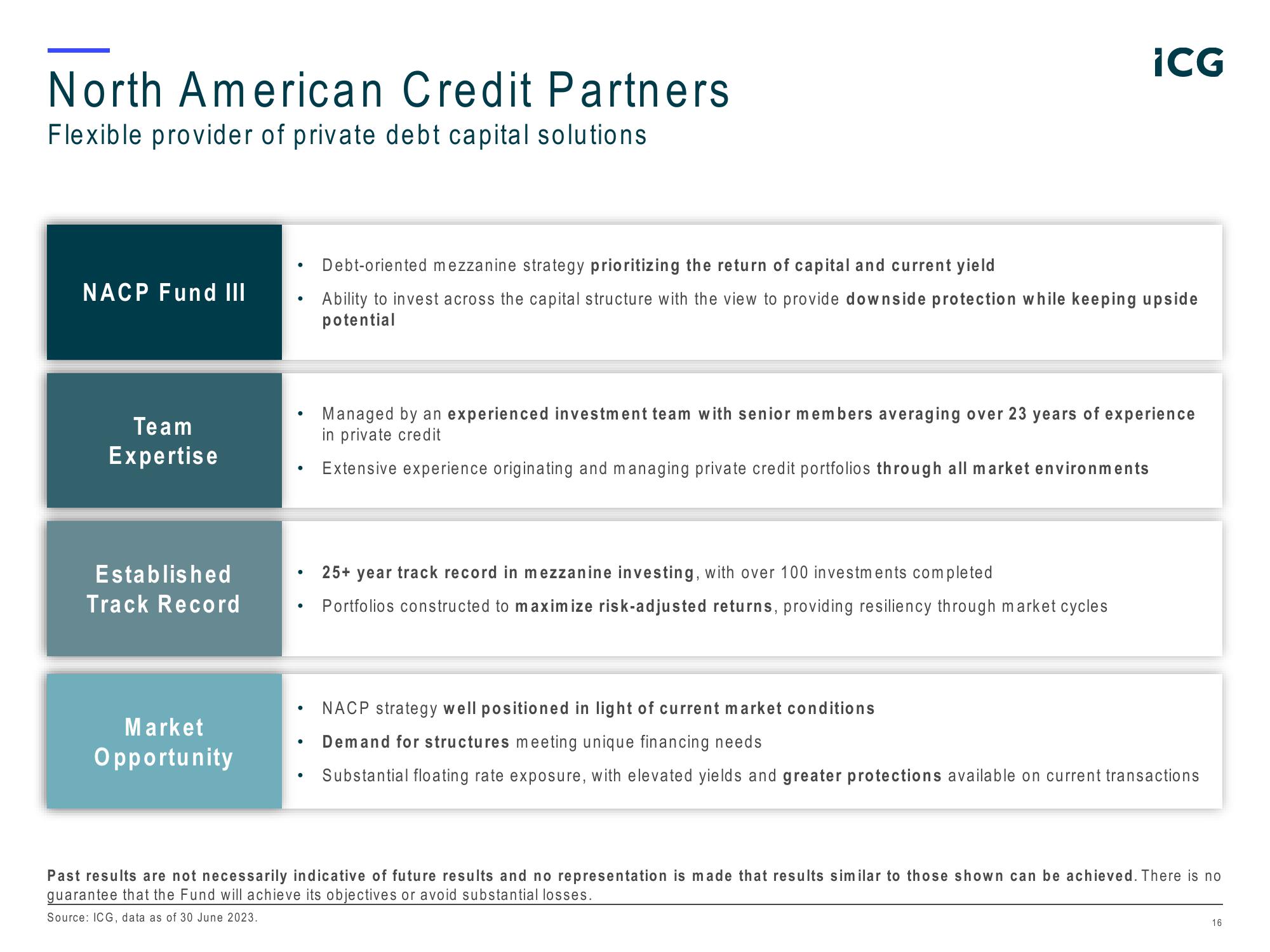 ICG Strategic Partnership Presentation to State of Connecticut Retirement Plans and Trust Funds (CRPTF) slide image #16