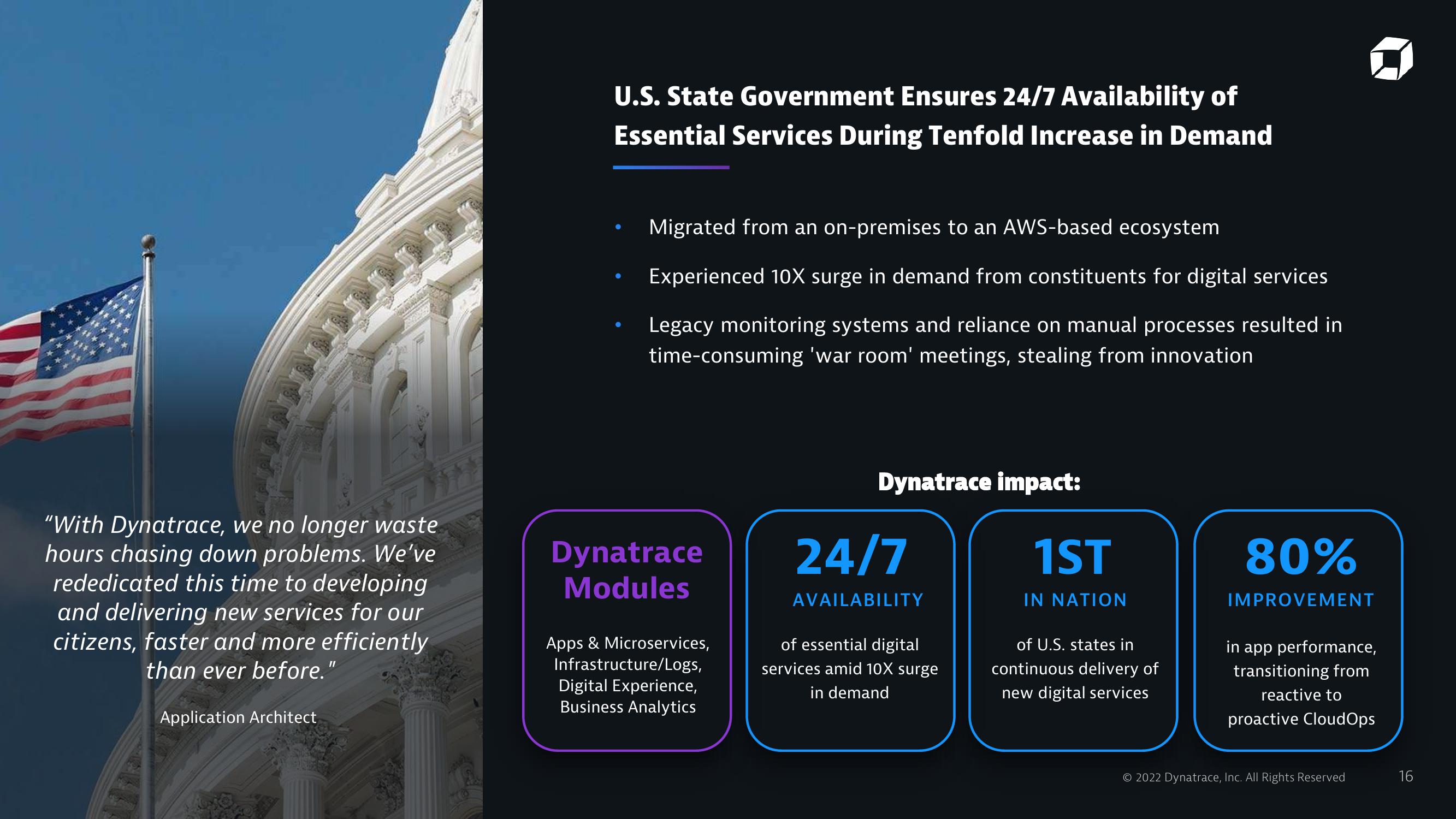 Dynatrace Investor Presentation Deck slide image #16