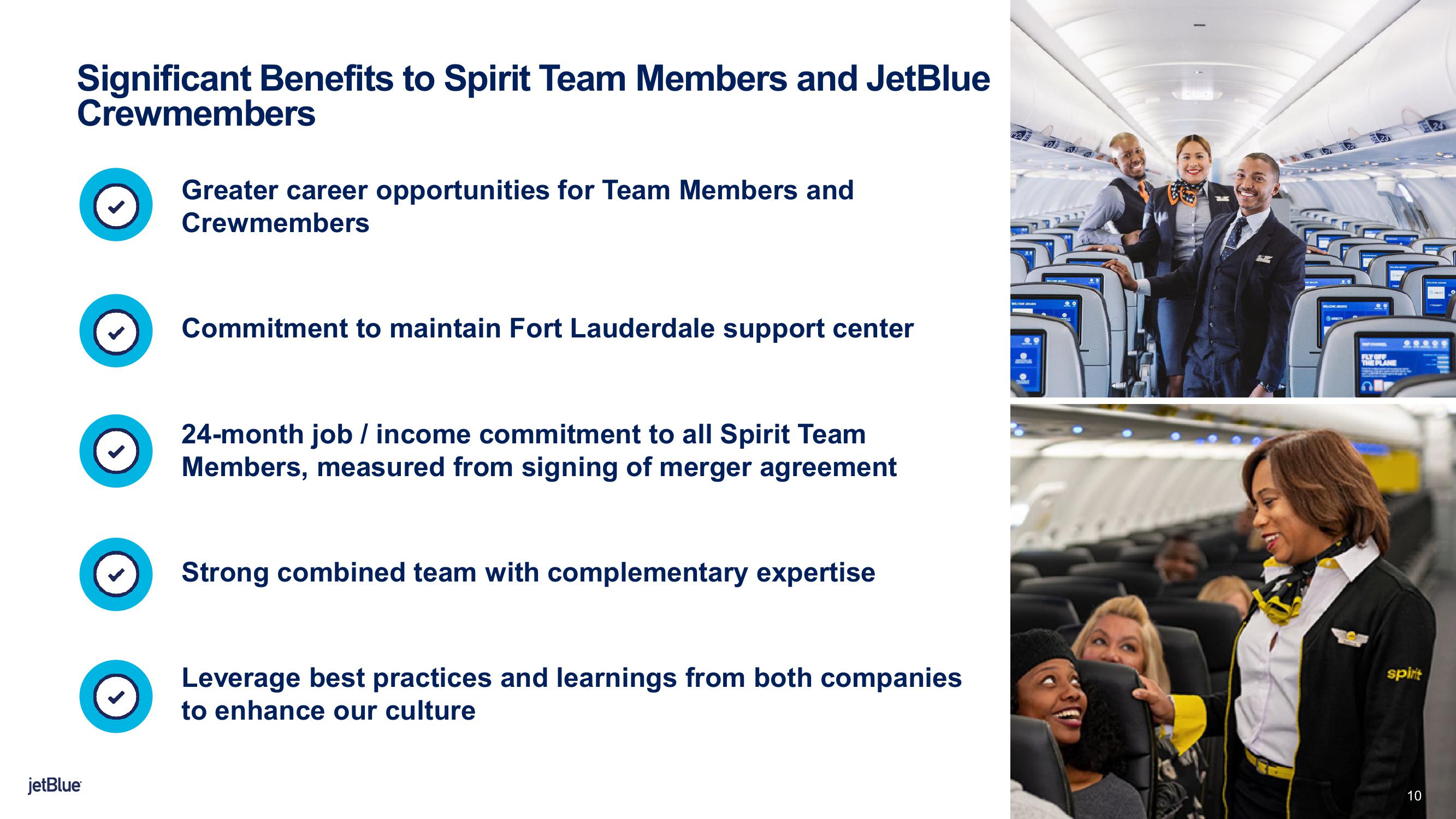 jetBlue Mergers and Acquisitions Presentation Deck slide image #10