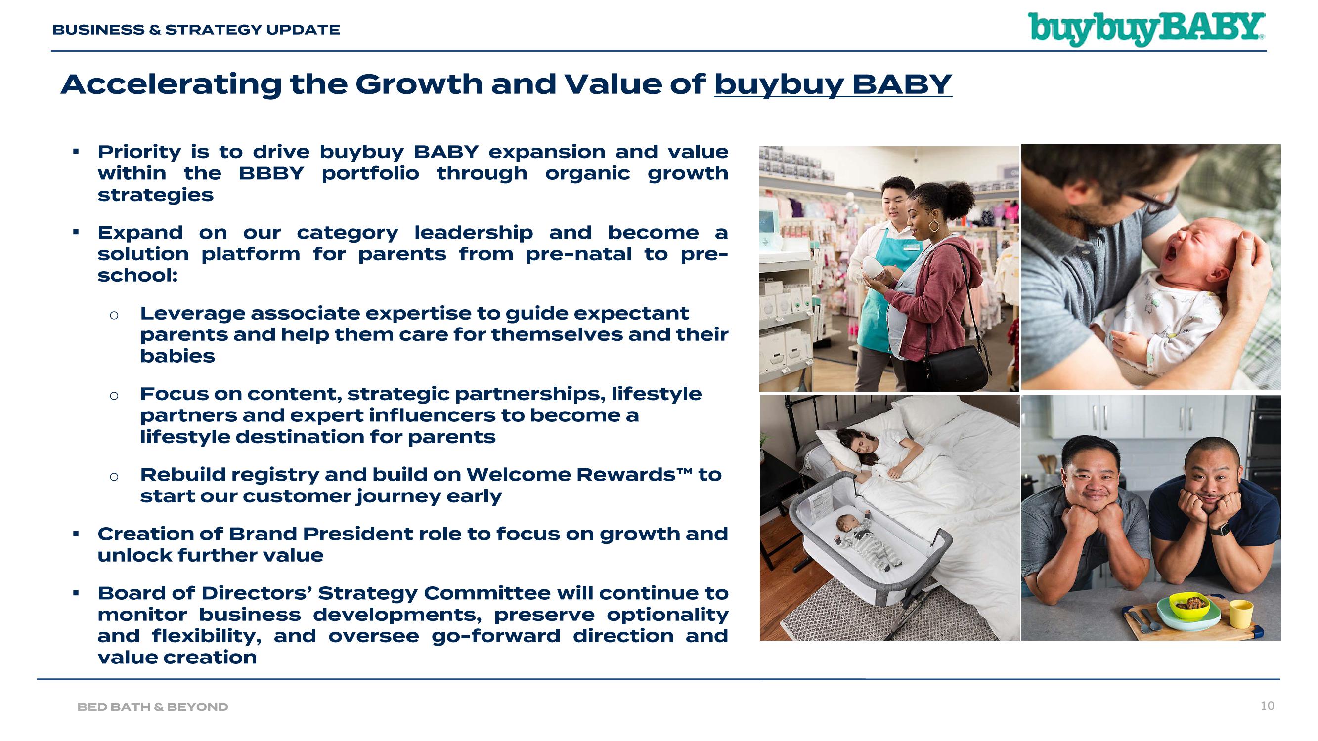 Bed Bath & Beyond Investor Day Presentation Deck slide image #10