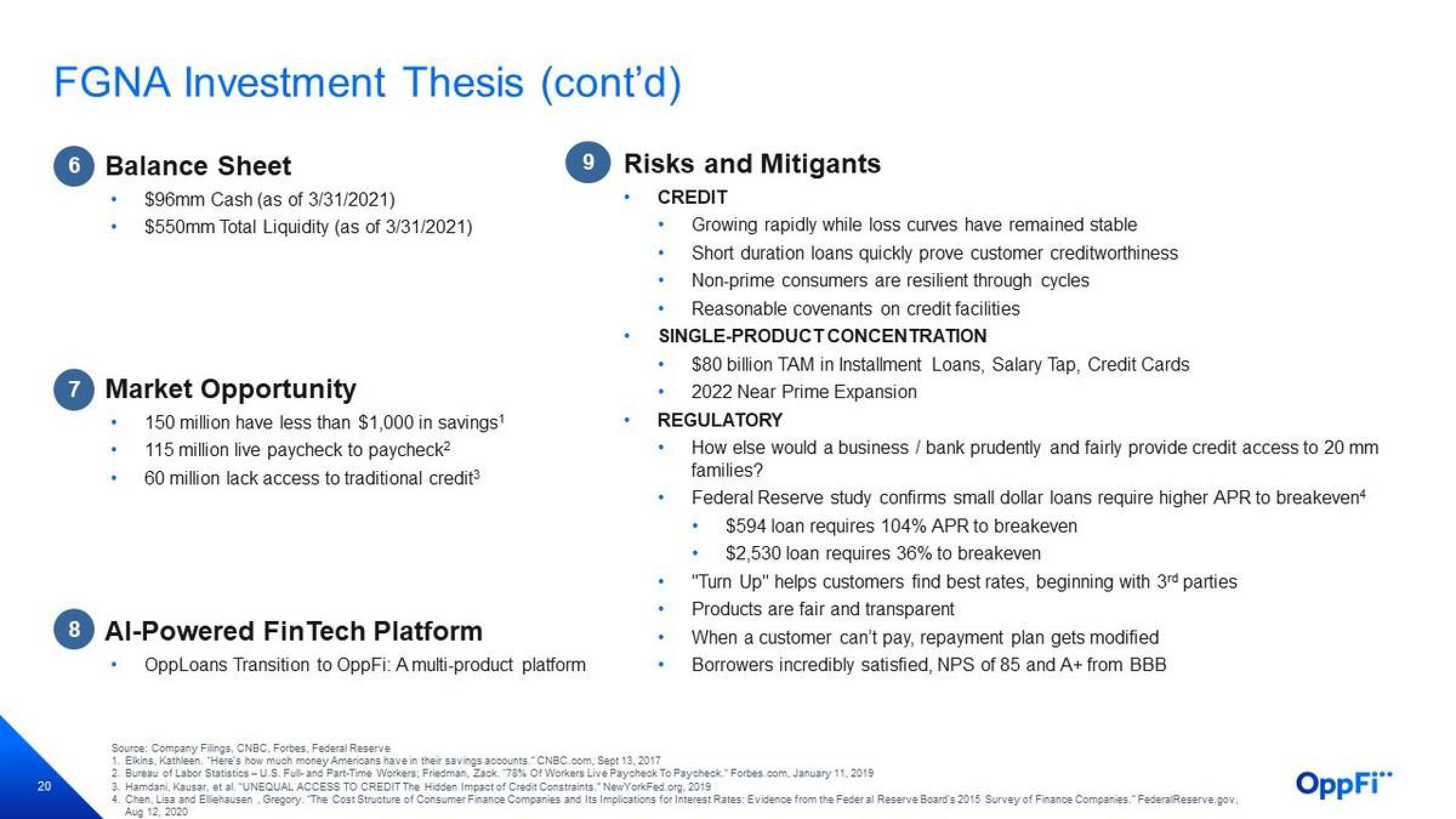 OppFi Investor Presentation Deck slide image #21