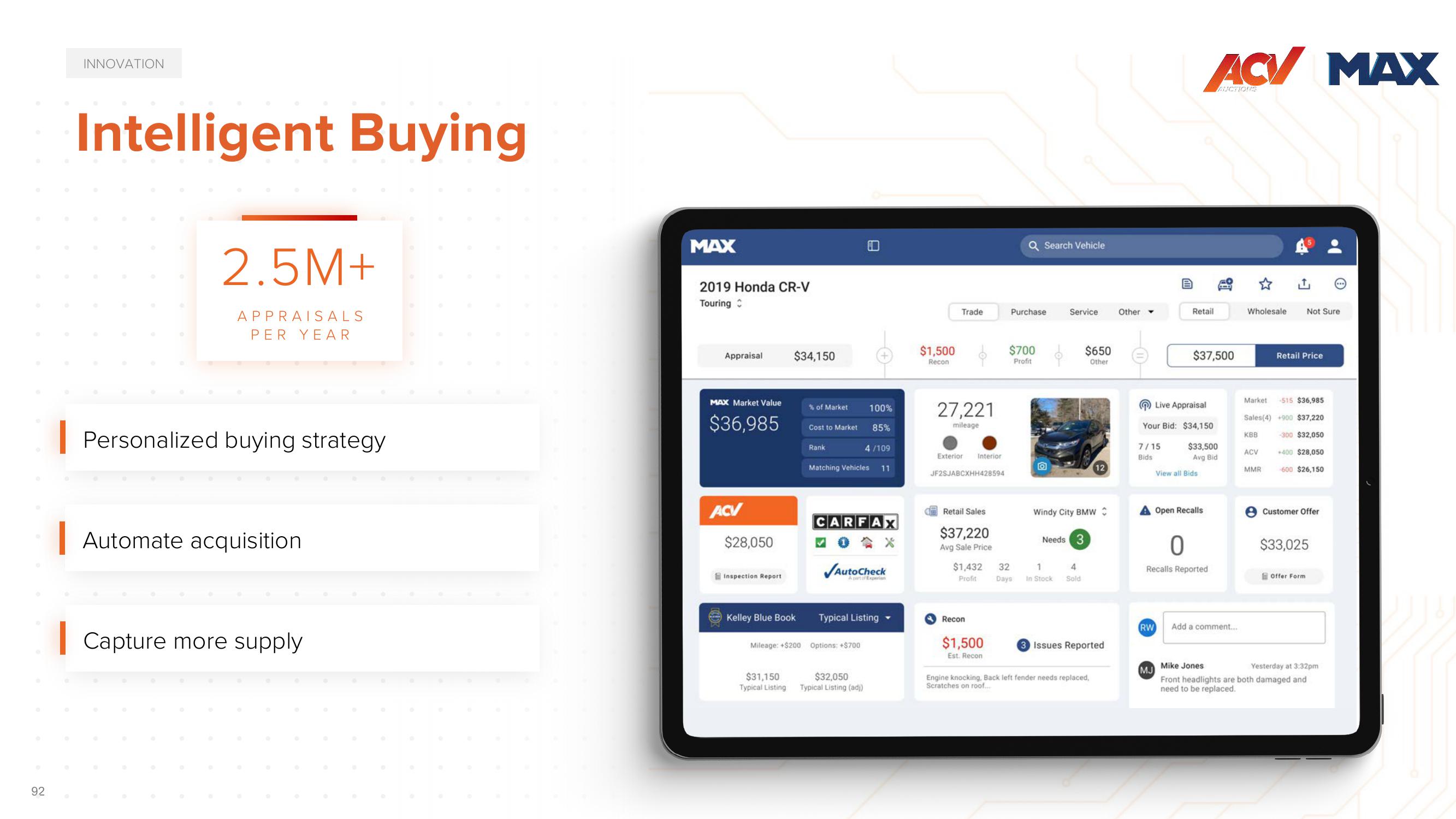 ACV Auctions Investor Day Presentation Deck slide image #92