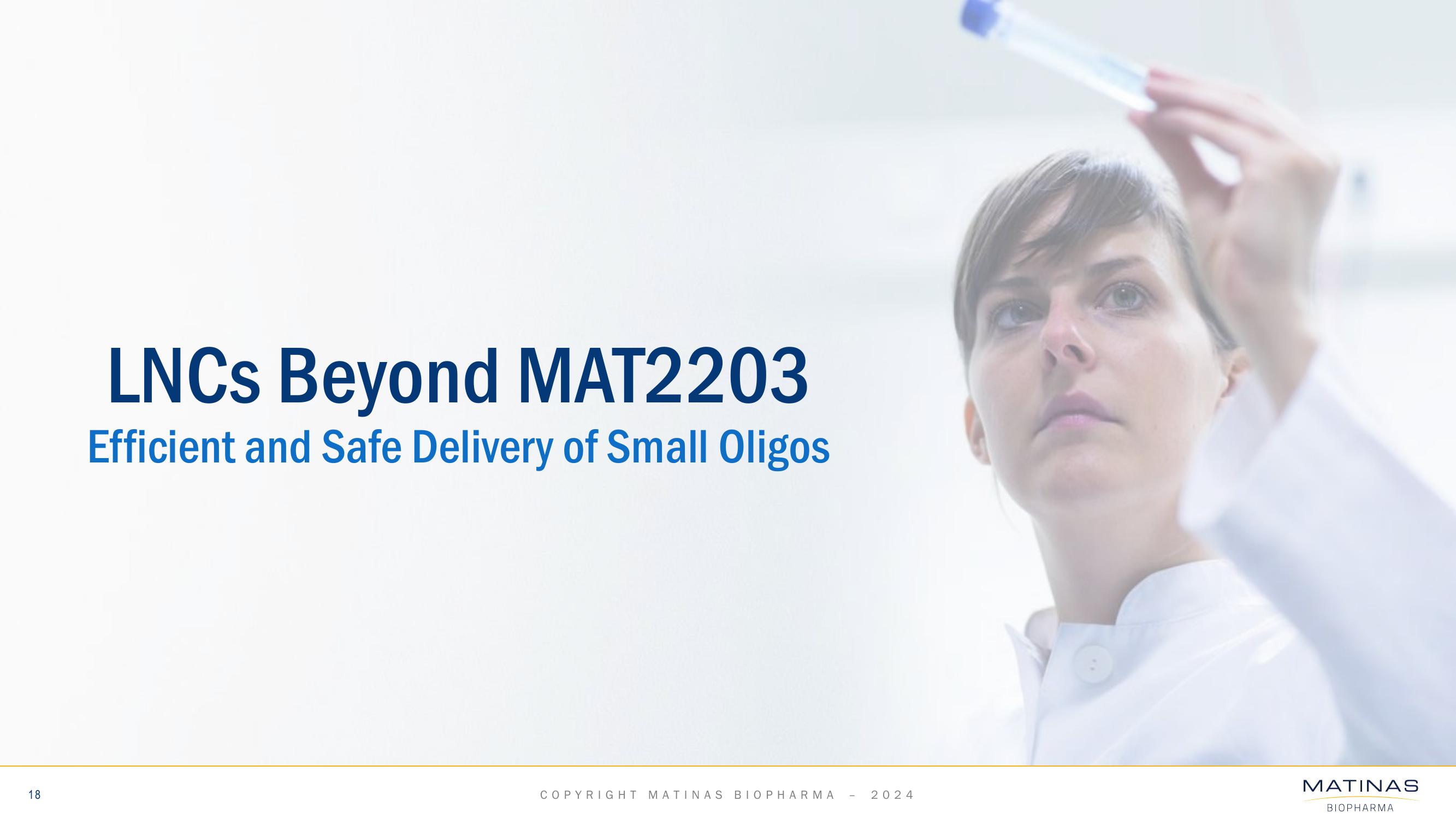 Matinas BioPharma Investor Presentation Deck slide image #18