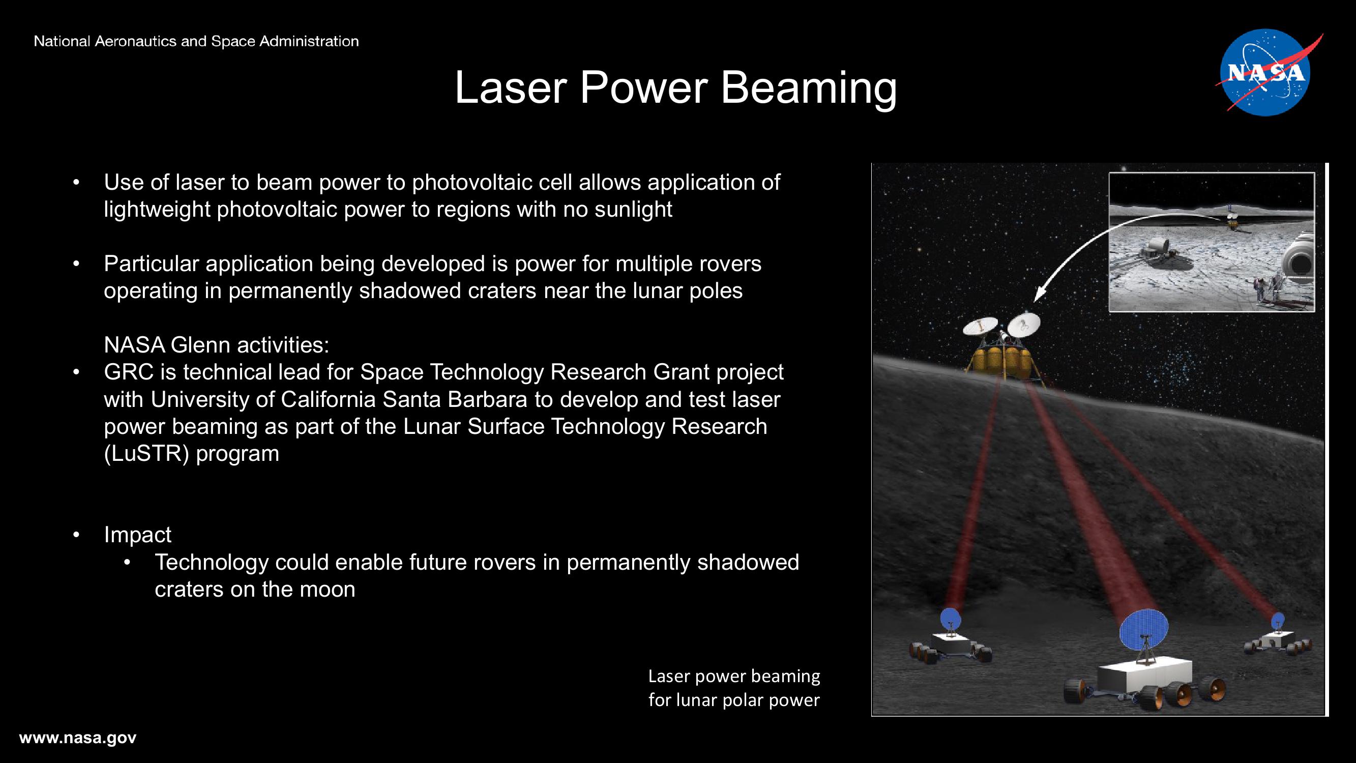 NASA's Photovoltaic Energy Research Plans and Programs slide image #9