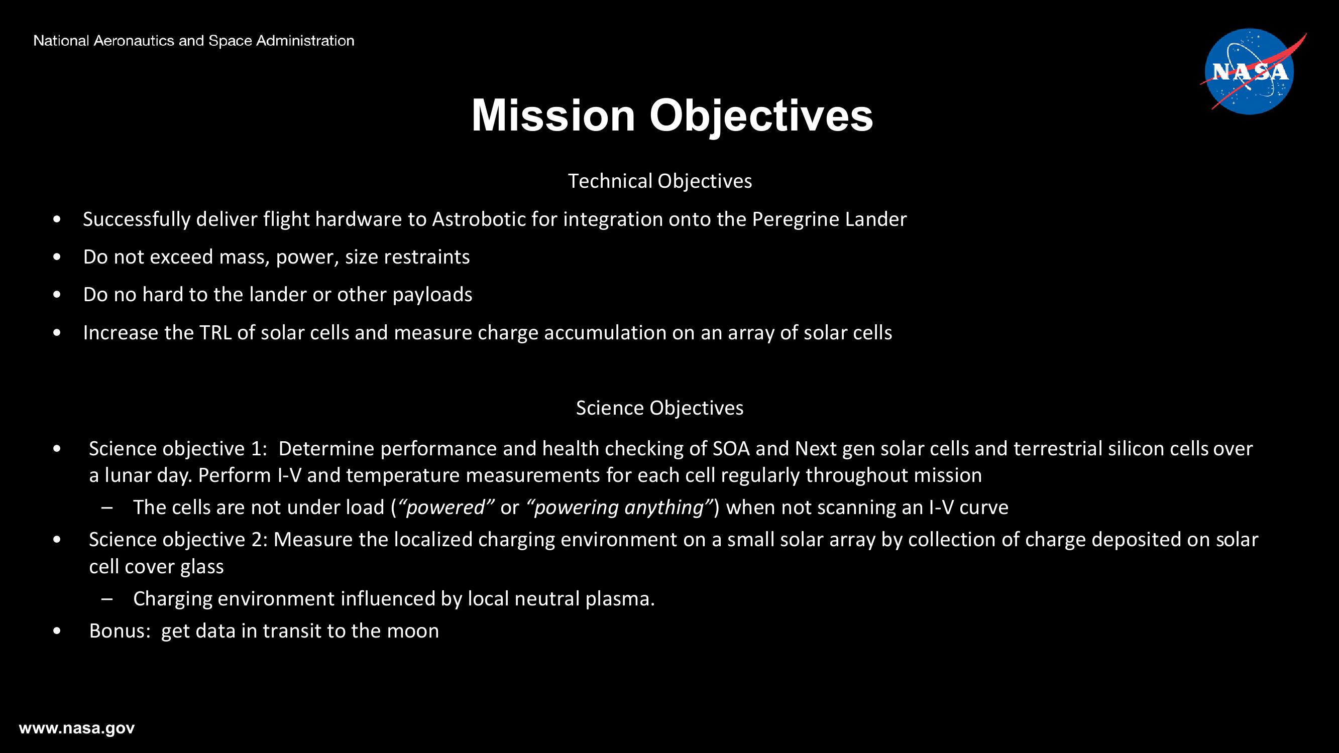 NASA's Photovoltaic Energy Research Plans and Programs slide image #29