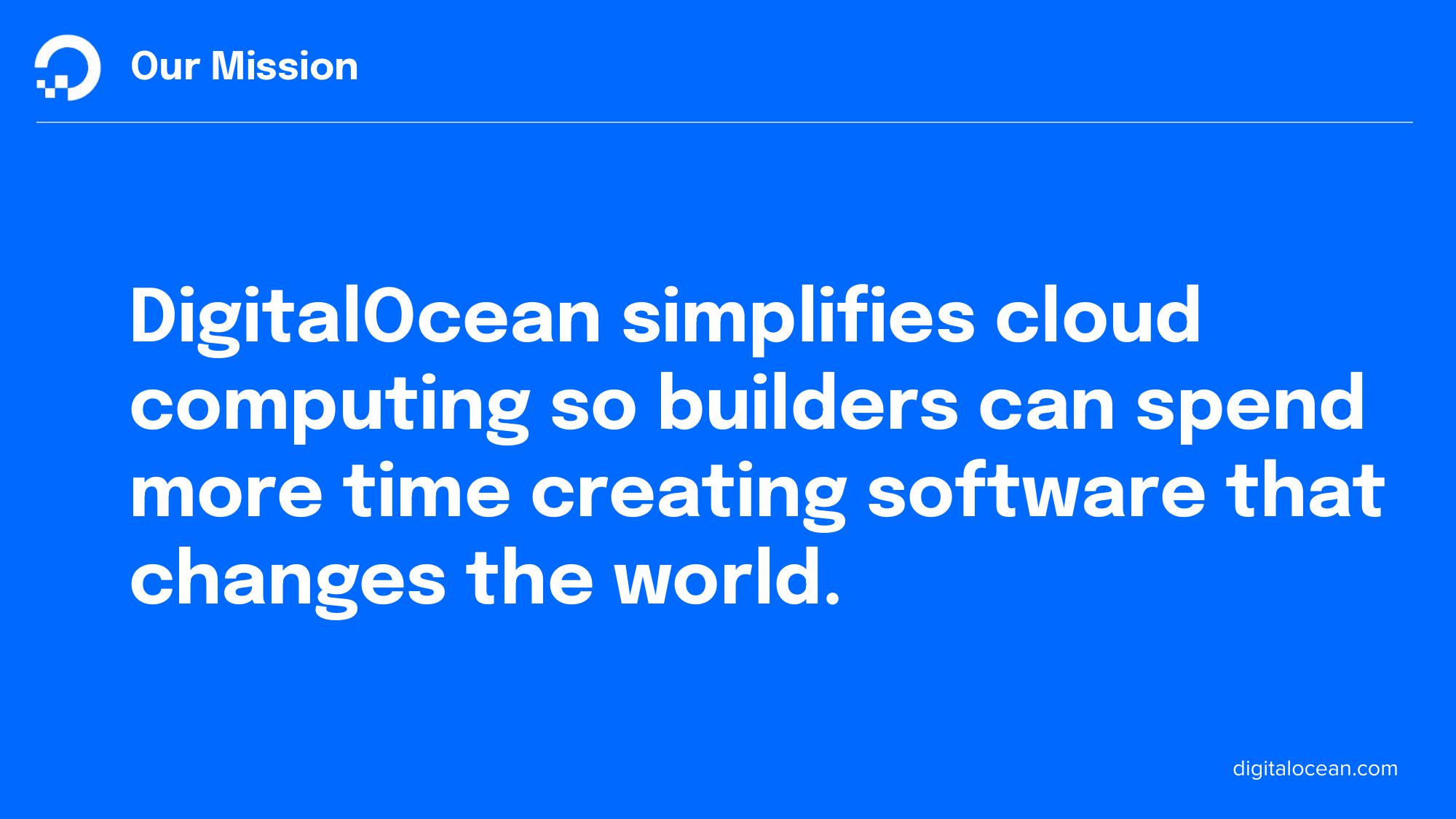 DigitalOcean Results Presentation Deck slide image #3