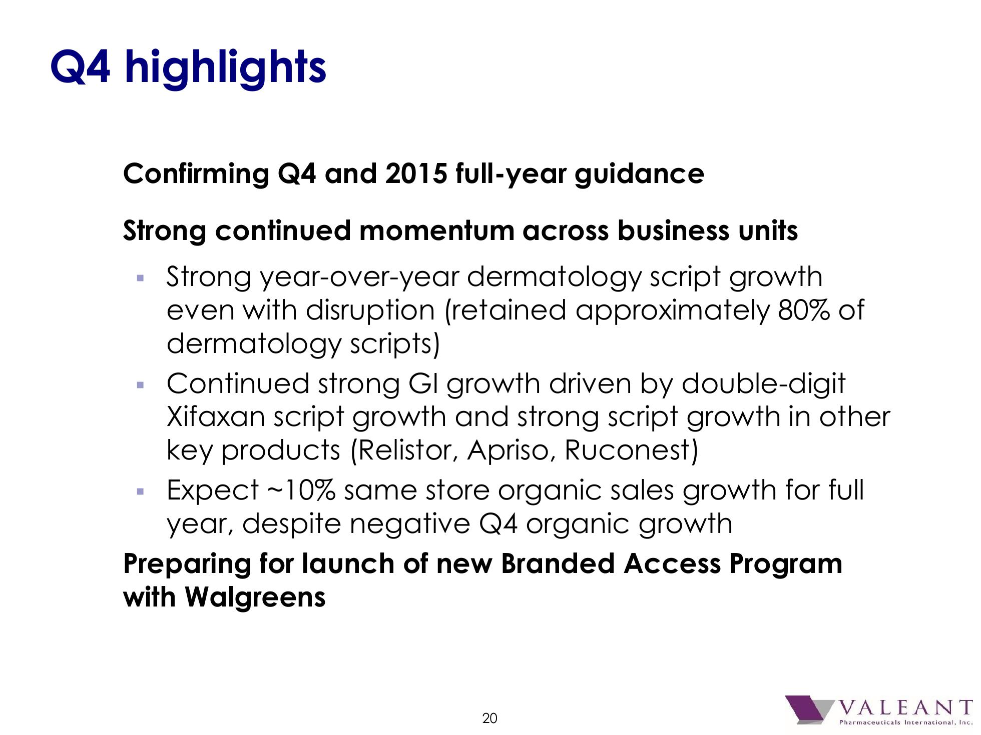 Valeant Pharmaceutical International, Inc. 2016 J.P. Morgan Healthcare Conference slide image #21