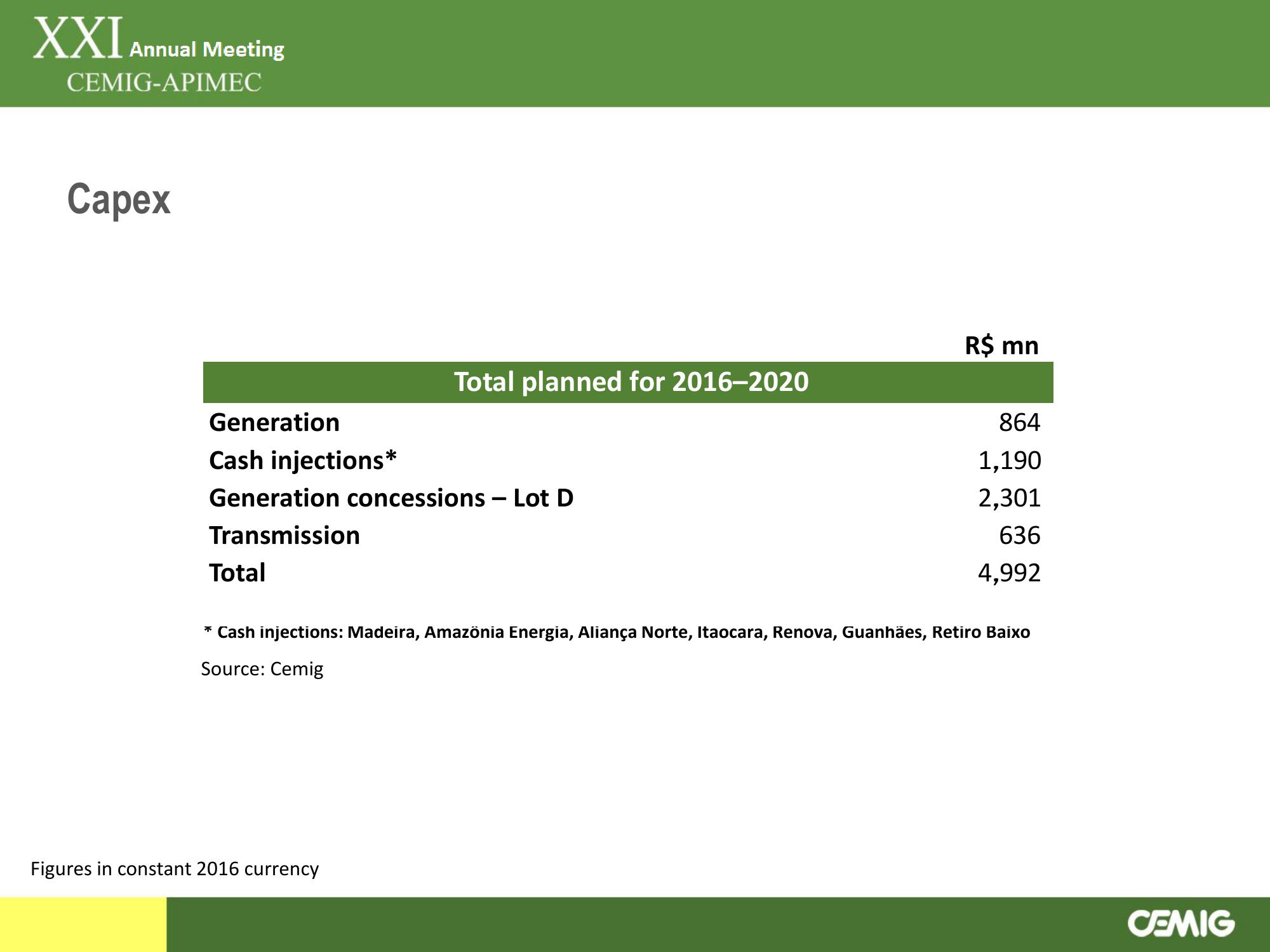 21st Annual  CEMIG-APEMIC Meeting slide image #15