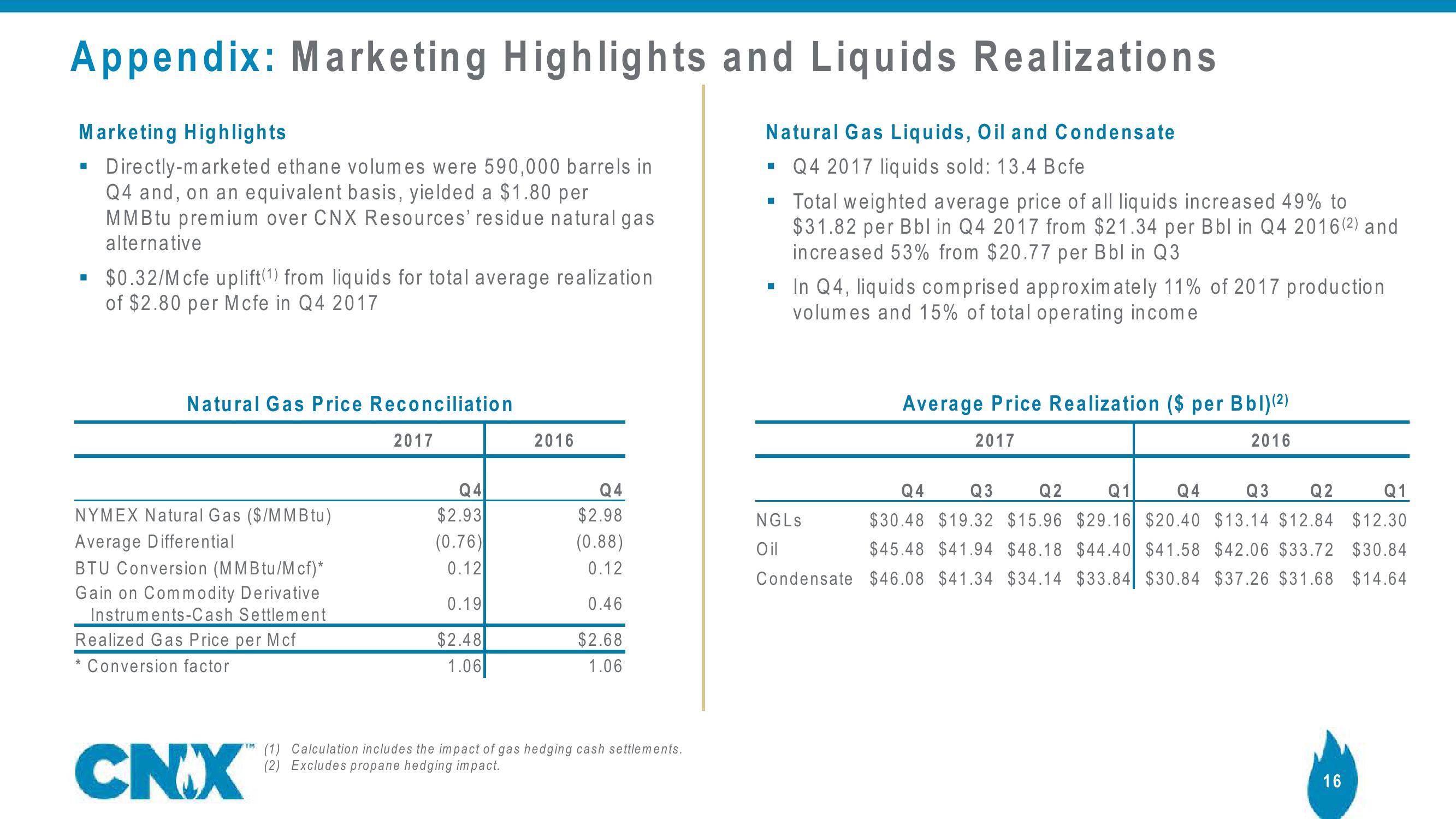 Earnings Results Fourth Quarter 2017 slide image #16