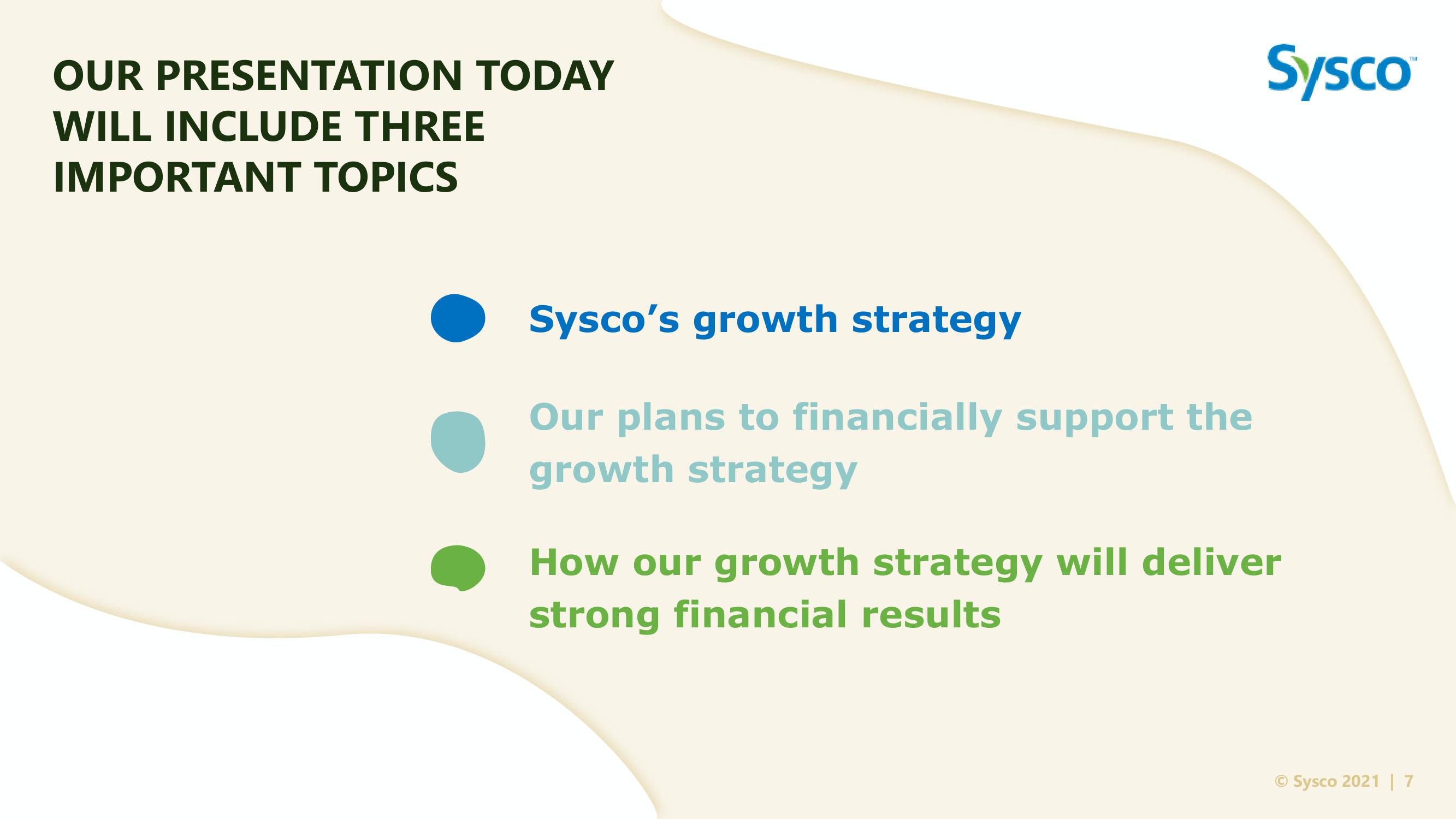 Sysco Investor Day slide image #7