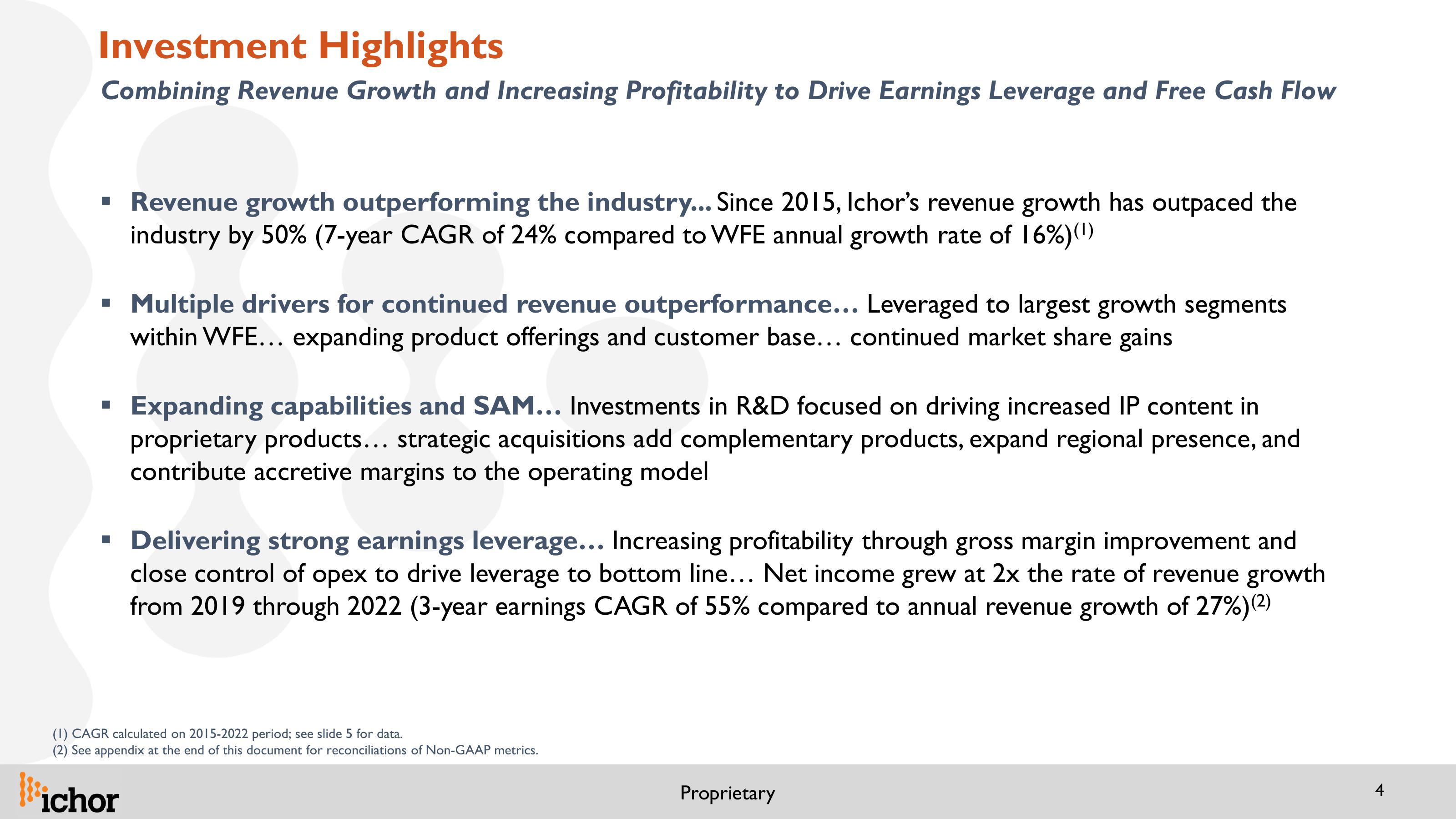 Ichor Investor Presentation slide image #4