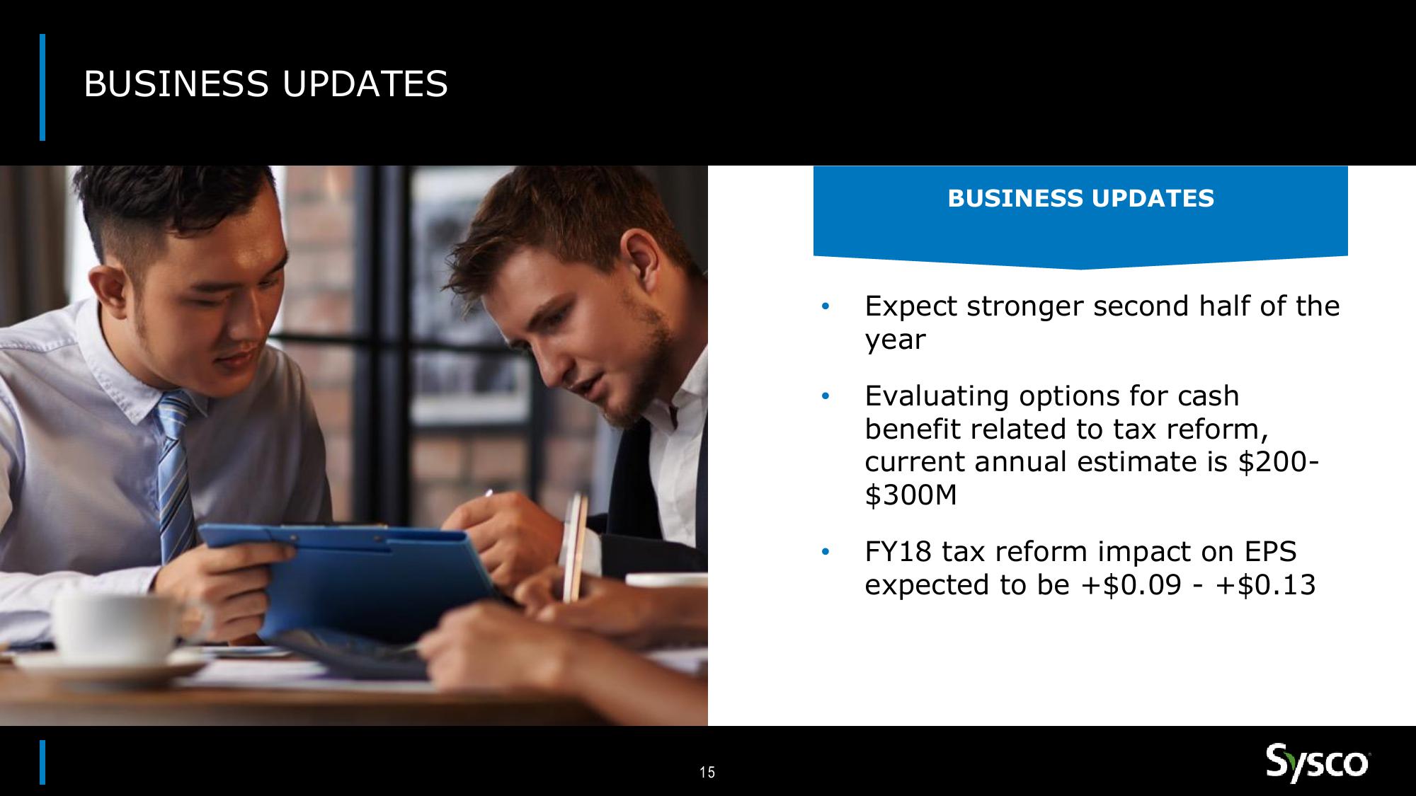 Sysco Earnings Results 2Q18 slide image #15