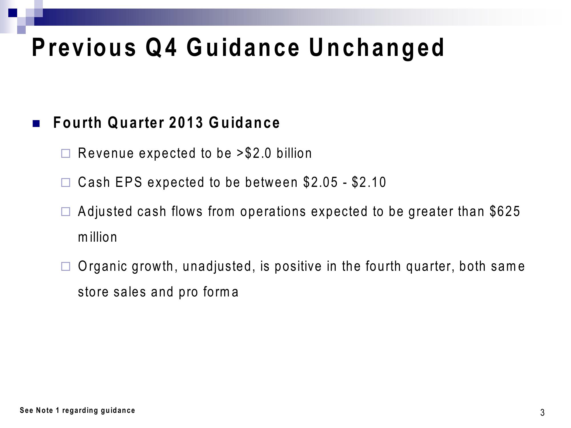 2014 Financial Guidance Conference Call slide image #4