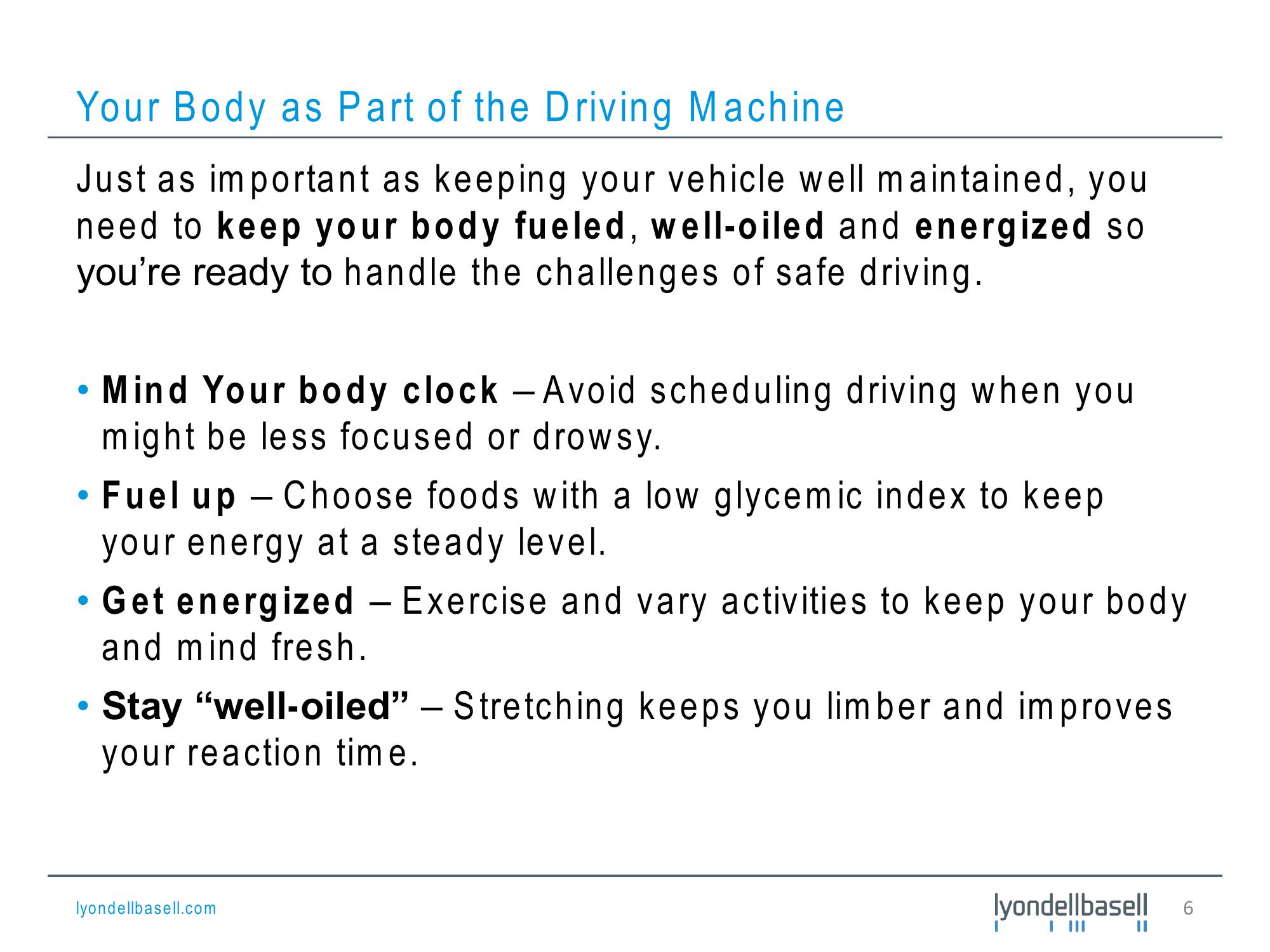 Lyondellbasell Company Presentation slide image #6